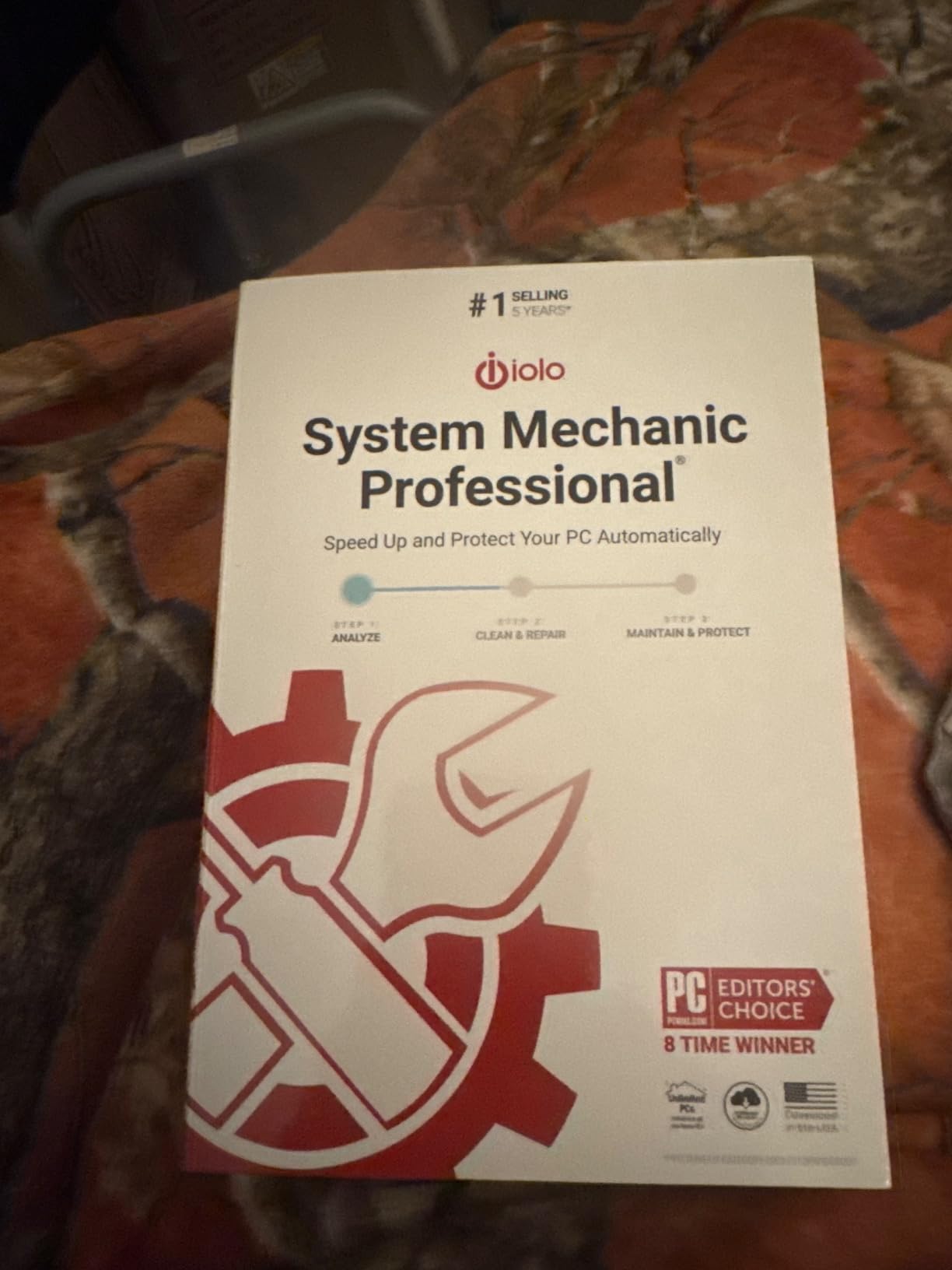 iolo - System Mechanic Pro, Computer Cleaner for Windows, Blocks Viruses and Spyware, Restores System Speed, Software License - Customer Photo 1