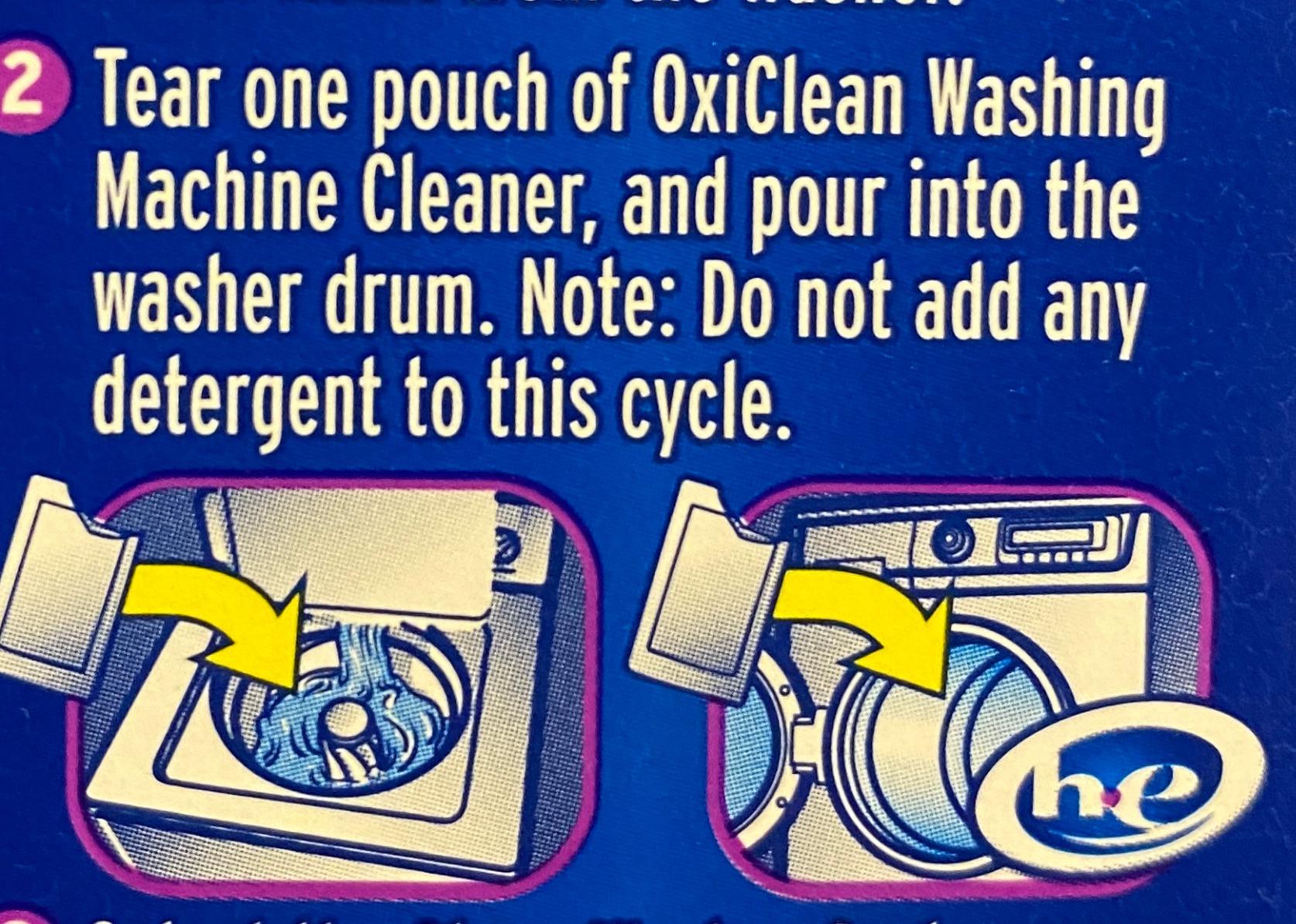 OxiClean Washing Machine Cleaner with Odor Blasters, 4 Count - Customer Photo 1
