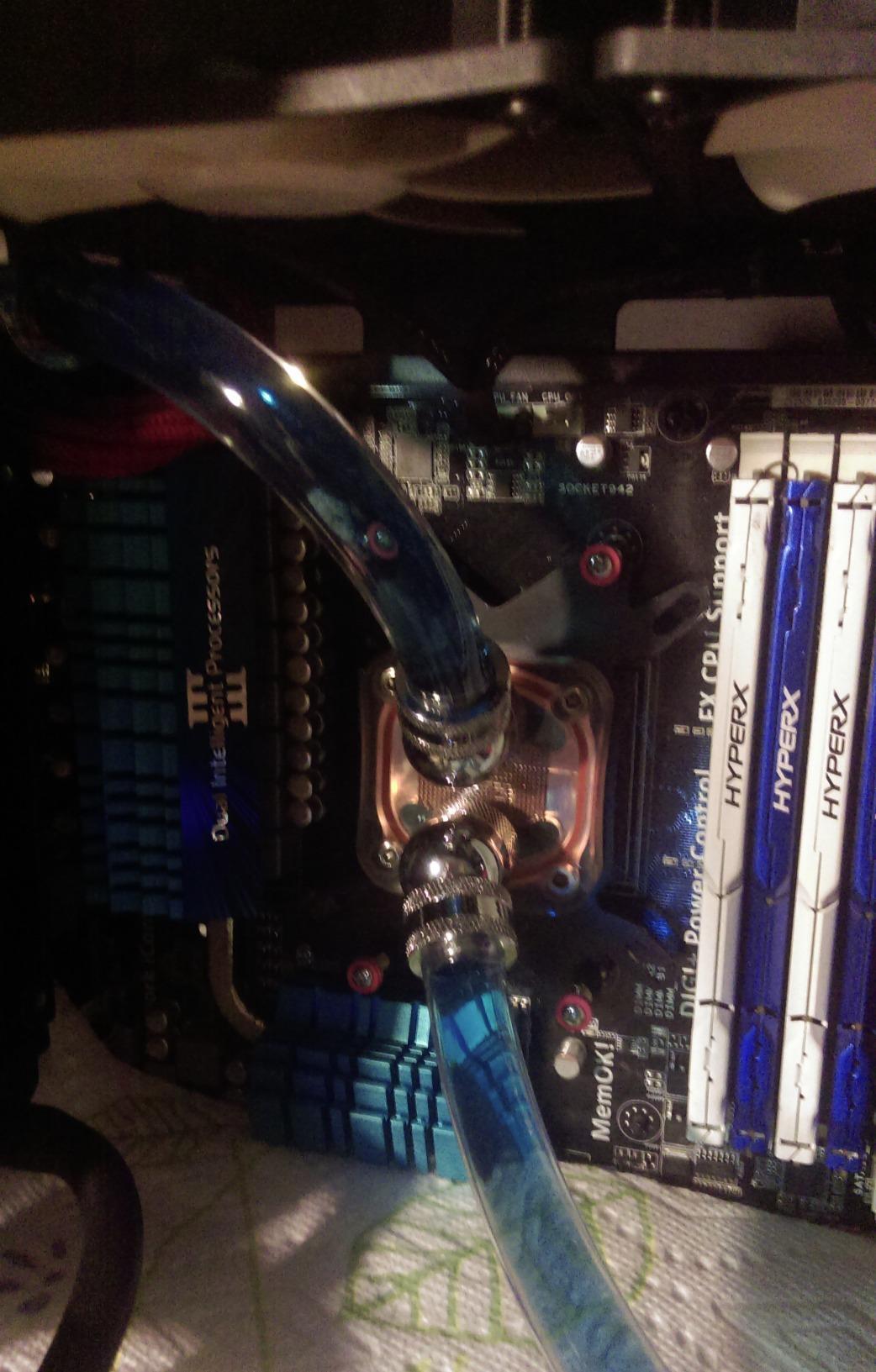 CPU Water Cooling Block Waterblock 50mm Copper Base Cool Inner Channel Customer Review CPU Water Cooling Block Waterblock 50mm Copper Base Cool Inner Channel - Customer Photo 1