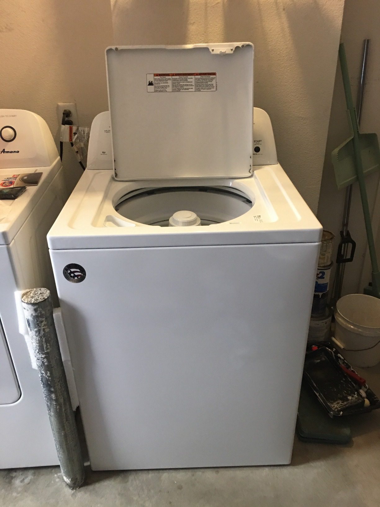 Amana NTW4516FW 3.5 Cu. Ft. White Top Load Washer - Customer Photo 3