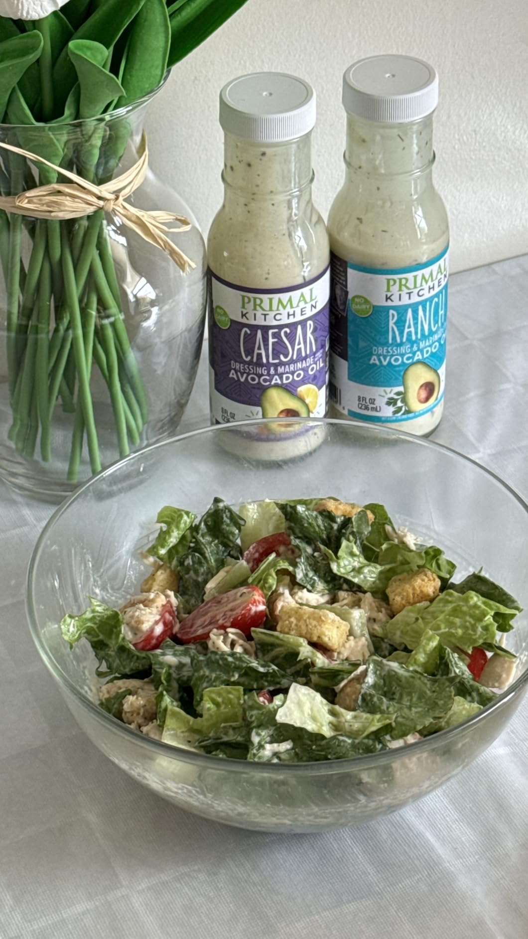 Primal Kitchen Ranch Salad Dressing & Marinade made with Avocado Oil, Whole30 Approved, Paleo Friendly, and Keto Certified, 8 Fluid Ounces Customer Review Primal Kitchen Ranch Salad Dressing & Marinade made with Avocado Oil, Whole30 Approved, Paleo Friendly, and Keto Certified, 8 Fluid Ounces - Customer Photo 1