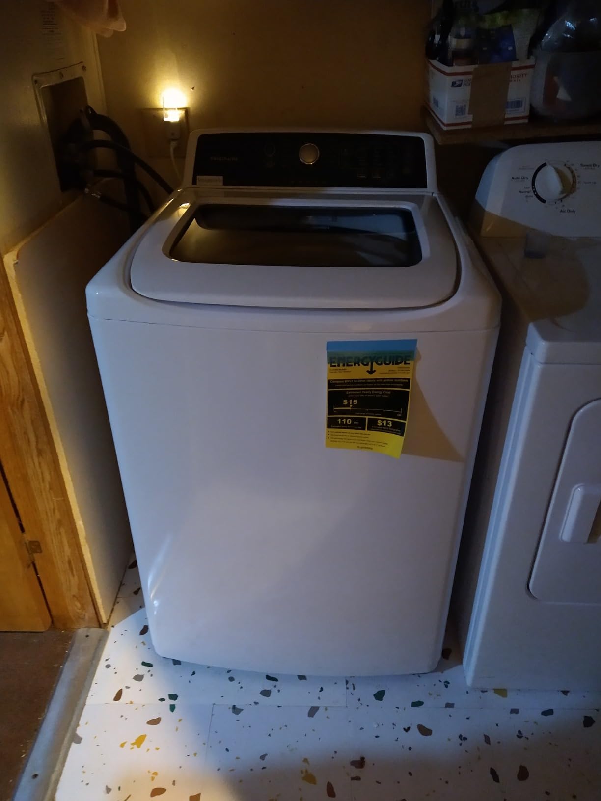 FRIGIDAIRE Top Load Washer, White, 44-1/4 inch H - Customer Photo 1