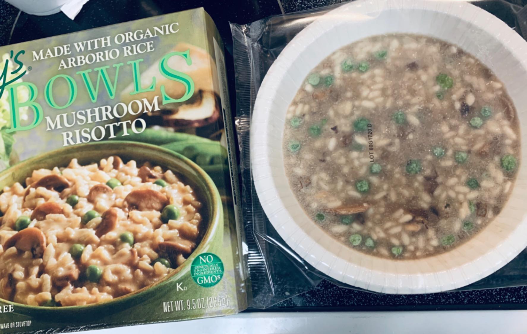 Amy's Frozen Meals, Mushroom Risotto Bowl, Made With Organic Arborio Rice, Gluten Free Microwave Meals 9.5 Oz - Customer Photo 2
