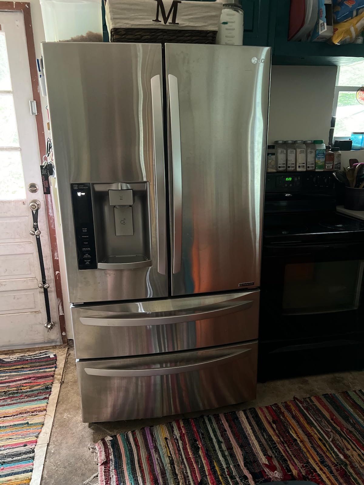 LG LMXS28626S 28 Cu. Ft. Stainless Steel 4-Door French Door Refrigerator - Customer Photo 2