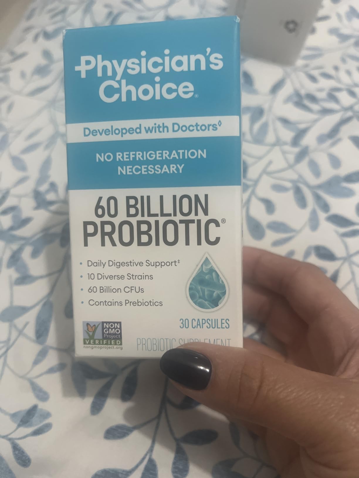 Physician's Choice Probiotics 60 Billion CFU - 10 Strains + Organic Prebiotics - Immune, Digestive & Gut Health - Supports Occasional Constipation, Diarrhea, Gas & Bloating - for Women & Men - 30ct - Customer Photo 1