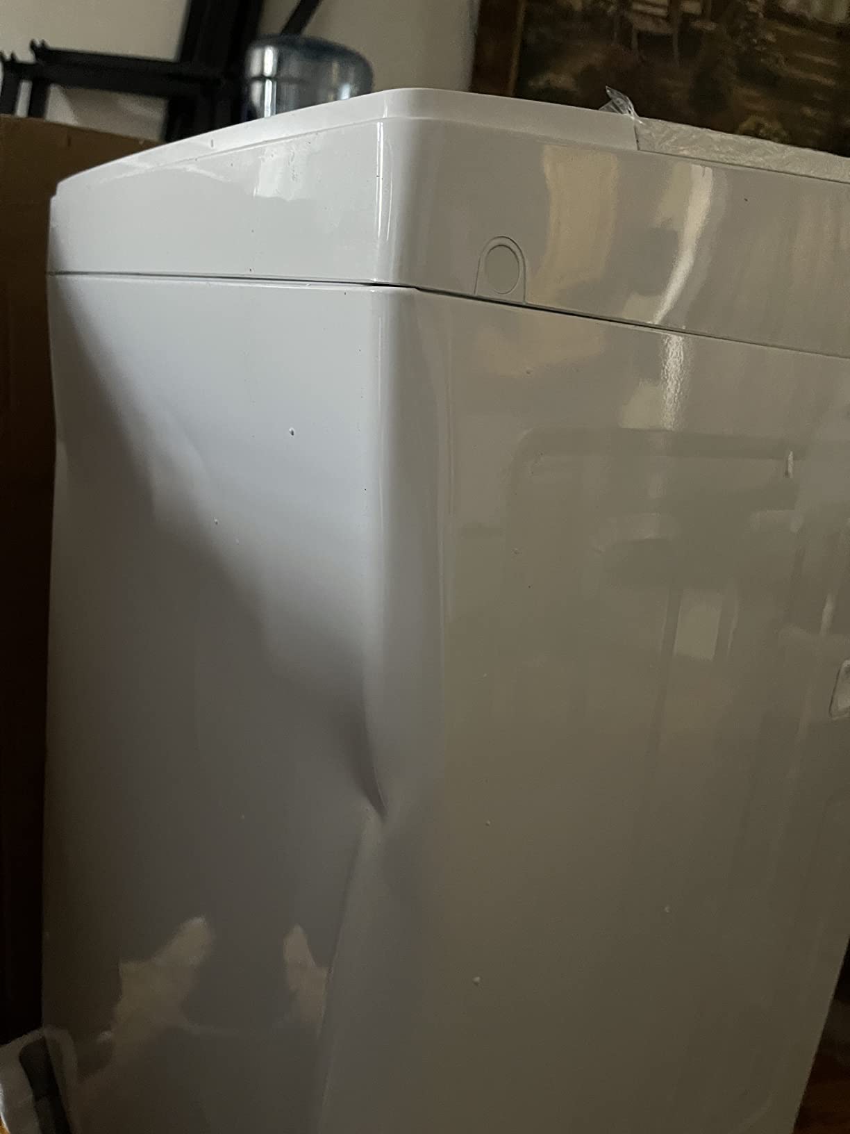 Avanti STW16D0W Portable Washing Machine 1.7 Cu. Ft. Capacity, Top Loading with Hot and Cold Water Inlets, 6 Cycles, Compact for Apartments Dorms and RVs, White - Customer Photo 2