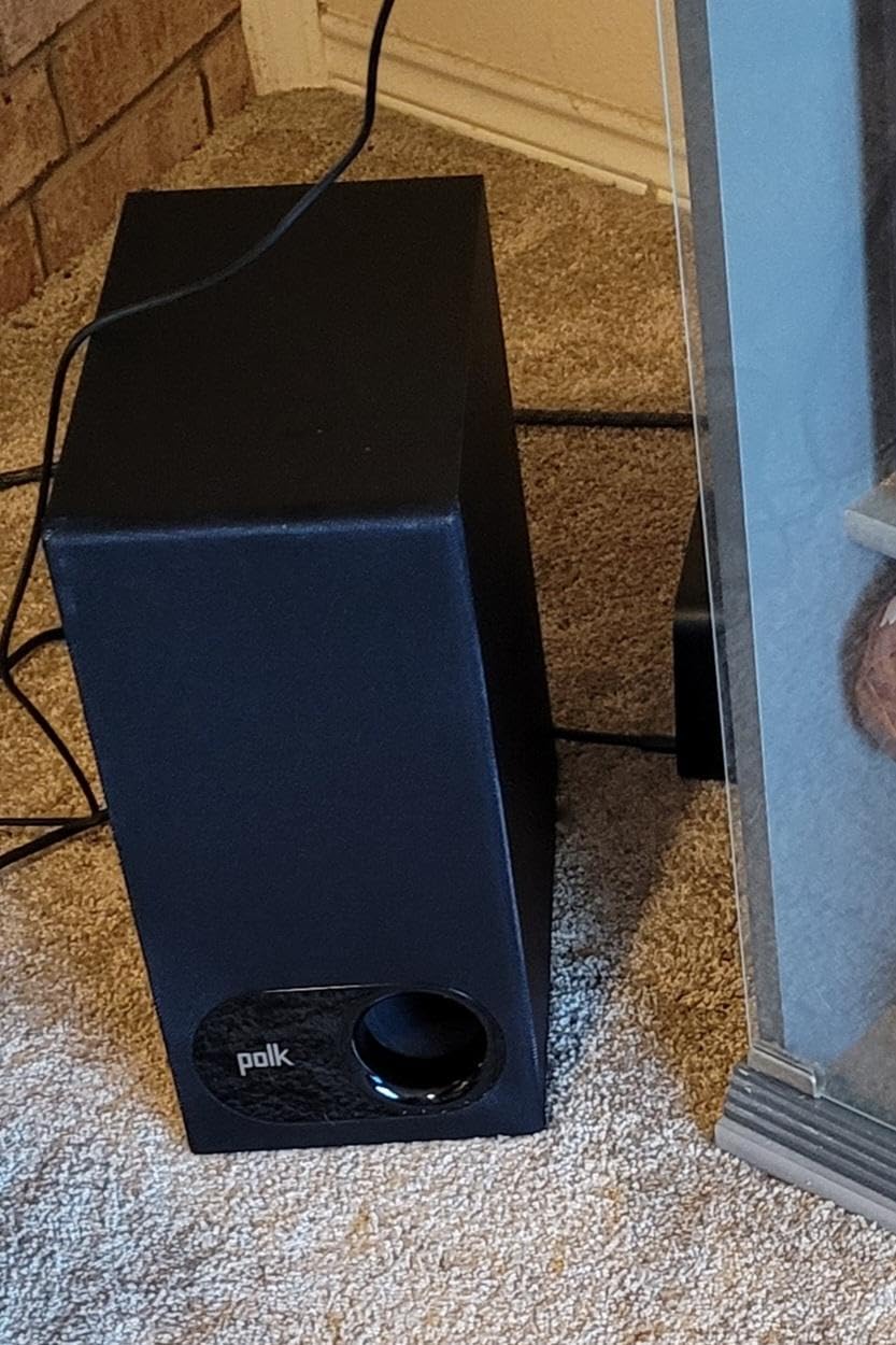 Polk Audio Signa S2 Sound Bar for Smart TV with Subwoofer, Wireless – Exclusive VoiceAdjust Technology, Ultra-Slim Design, Works with 4K & HD TVs, HDMI & Optical, Bluetooth, Wireless Streaming - Customer Photo 2