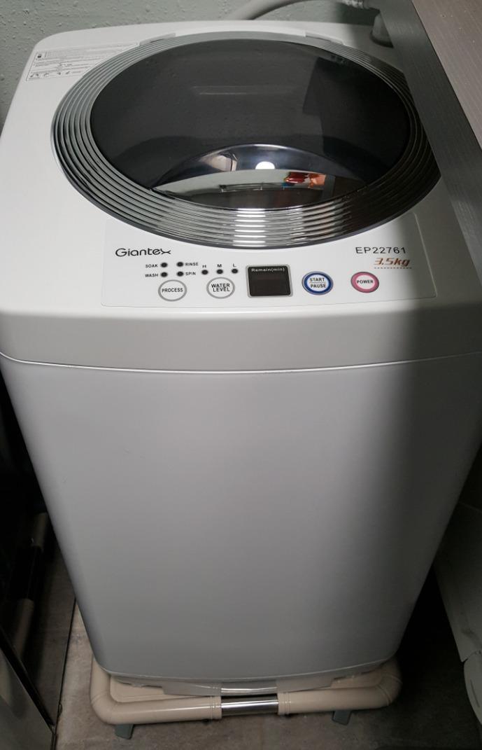 Giantex Portable Washing Machine, Full Automatic Washer and Dryer Combo, with Built-in Pump Drain 8 LBS Capacity Compact Laundry Washer Spin Dryer for Apartment RV Dorm - Customer Photo 1