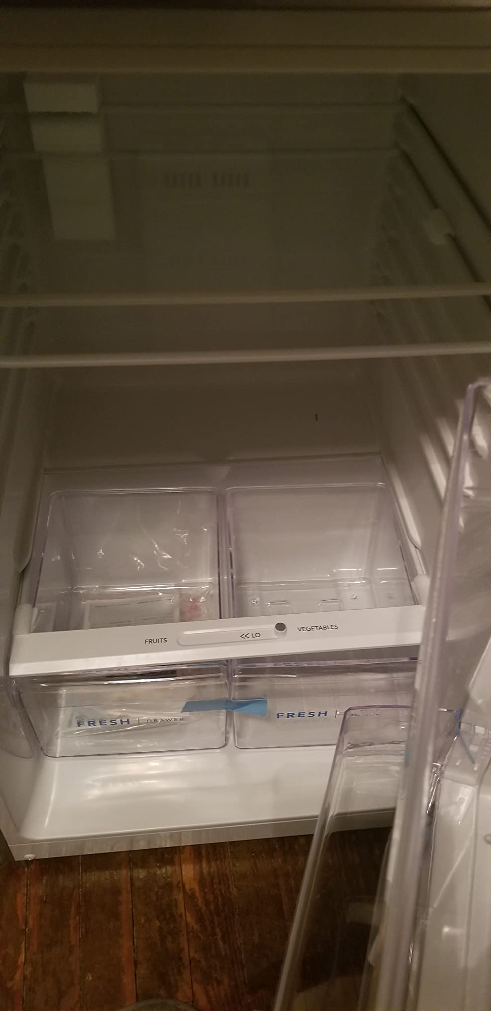Frigidaire 11.6 Cu. Ft. Compact ADA Top Freezer Refrigerator in White with Electronic Control Panel, Reversible Door Swing, ENERGY STAR - Customer Photo 1