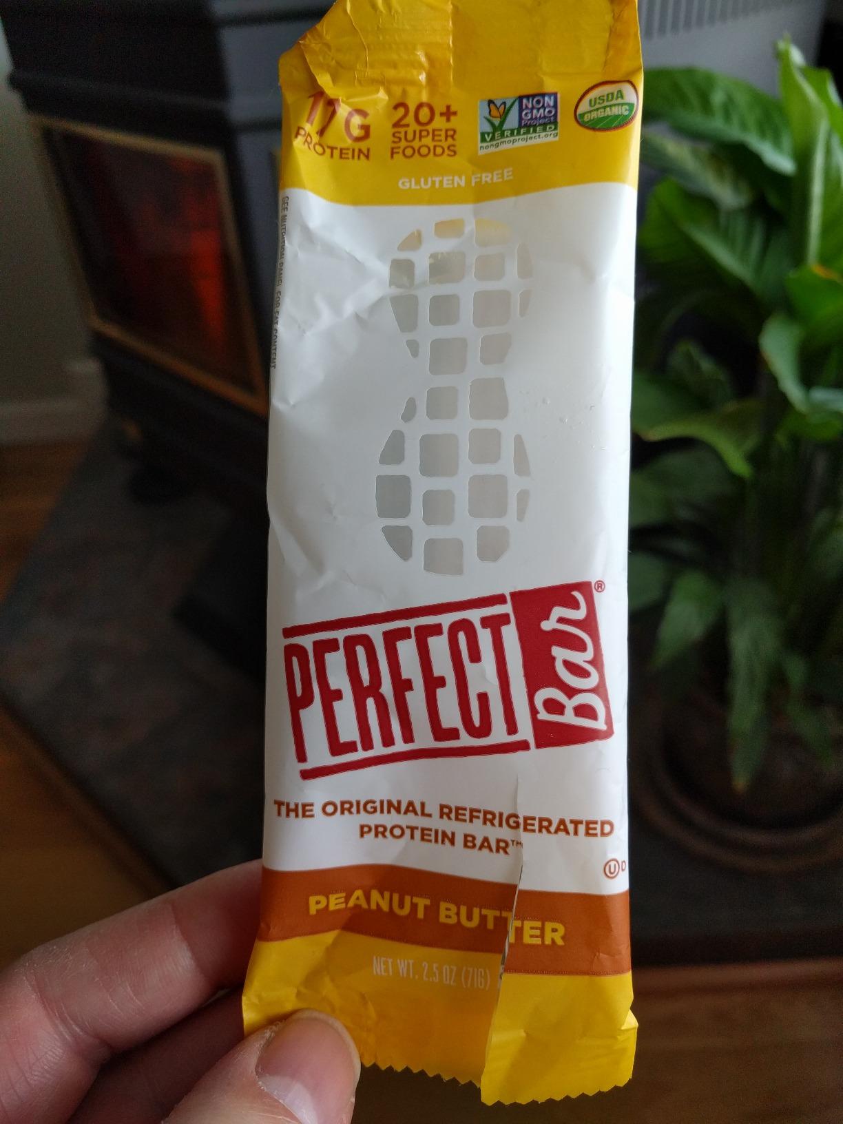 Perfect Bar Gluten-Free Peanut Butter Refrigerated Protein Bar, Organic, 4 count, 2.5 oz - Customer Photo 1