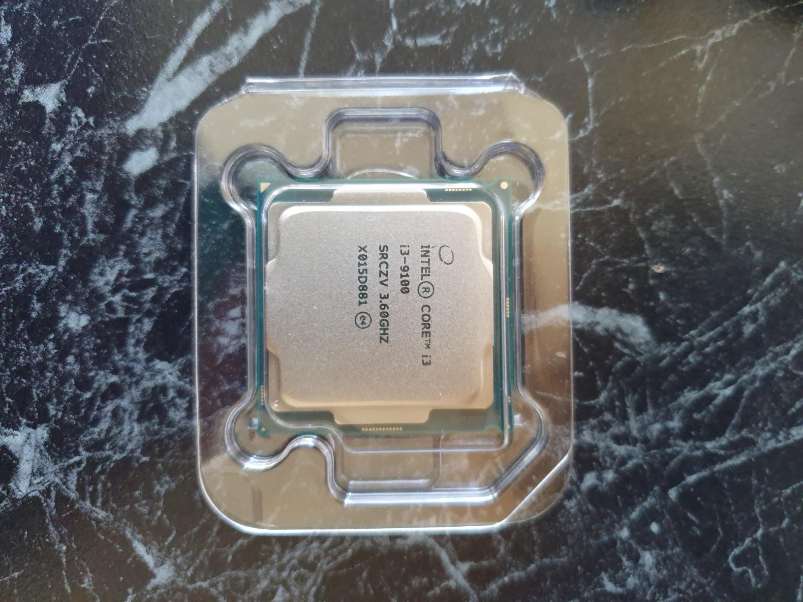 Intel Core i3-9100 Desktop Processor 4 Cores up to 4.2 GHz LGA1151 300 Series 65W Customer Review Intel Core i3-9100 Desktop Processor 4 Cores up to 4.2 GHz LGA1151 300 Series 65W - Customer Photo 2