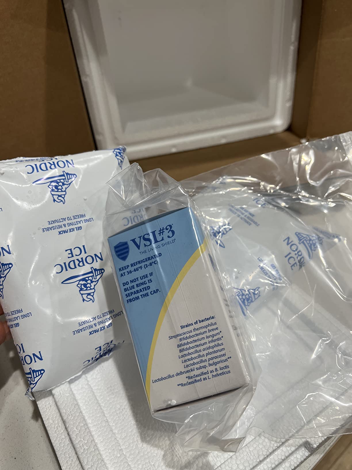 VSL #3® Probiotics for Digestive Health, IBS & UC Symptoms - 112.5B CFUs, High-Potency, Multi-Strain, Live, Refrigerated Probiotic, Medical Food for Gut Health Support in Men & Women, 60 Capsules Customer Review VSL #3® Probiotics for Digestive Health, IBS & UC Symptoms - 112.5B CFUs, High-Potency, Multi-Strain, Live, Refrigerated Probiotic, Medical Food for Gut Health Support in Men & Women, 60 Capsules - Customer Photo 2