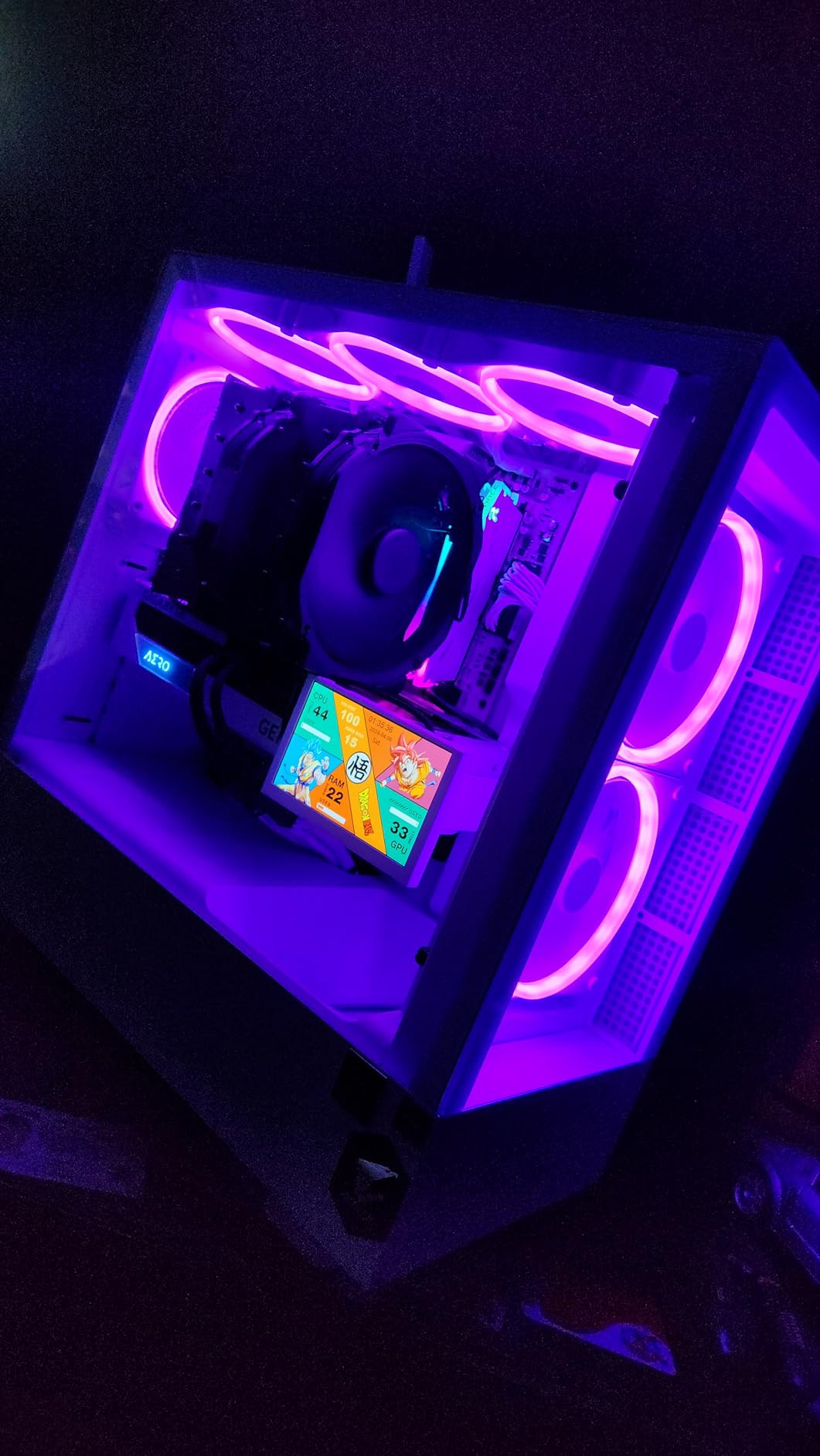 Noctua NH-D15 chromax.Black, Dual-Tower CPU Cooler (140mm, Black) - Customer Photo 1