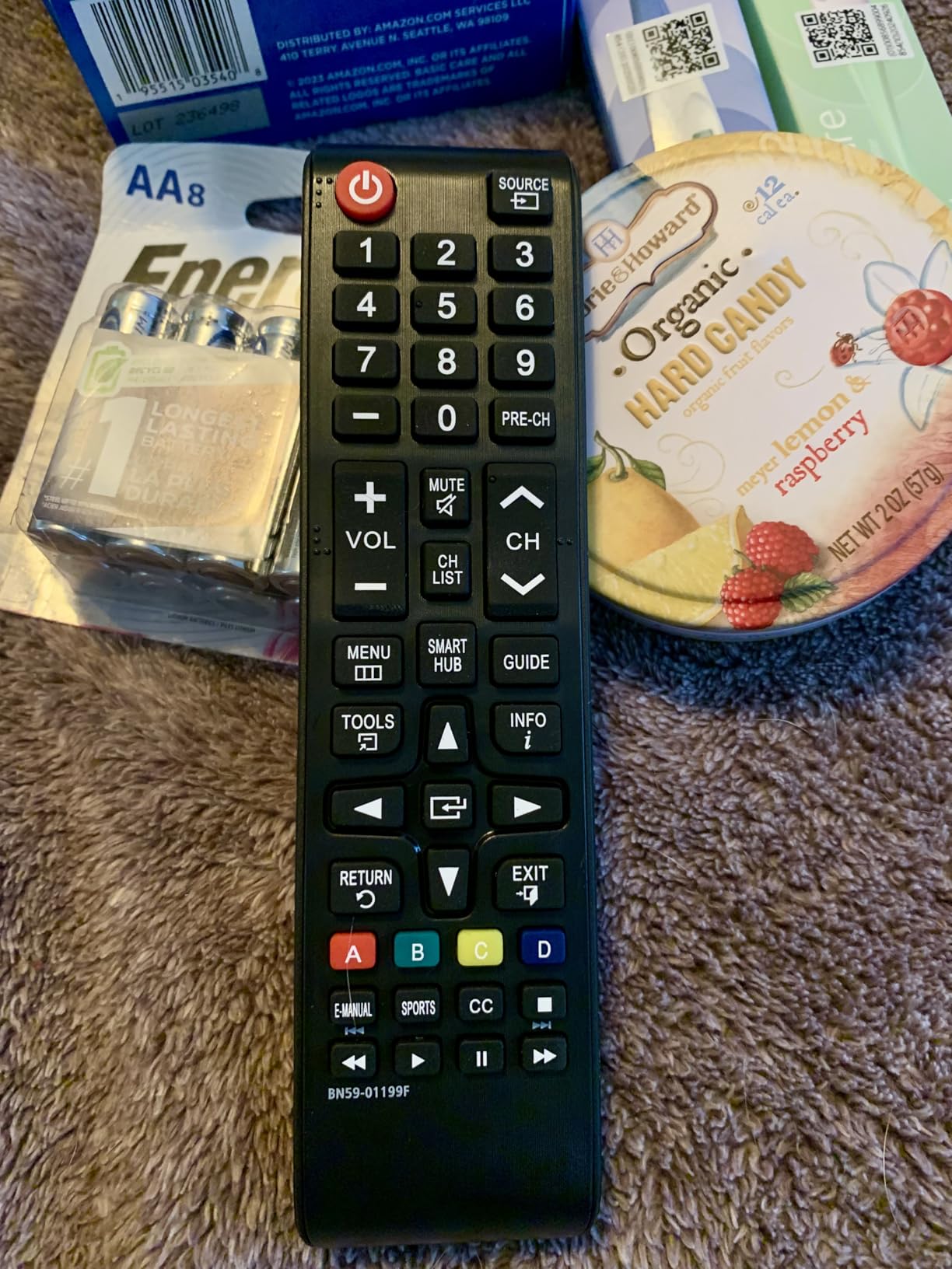 Universal Remote Control for Samsung TV Replacement for LCD LED HDTV 3D Smart Samsung TVs Remote Customer Review Universal Remote Control for Samsung TV Replacement for LCD LED HDTV 3D Smart Samsung TVs Remote - Customer Photo 1
