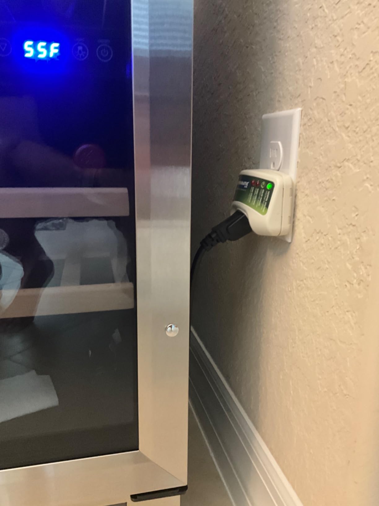 MEGA, 2 in 1 Electronic Voltage & Surge Protector for Two Door Refrigerators 27 cu. ft. or More - 1005J - Customer Photo 2
