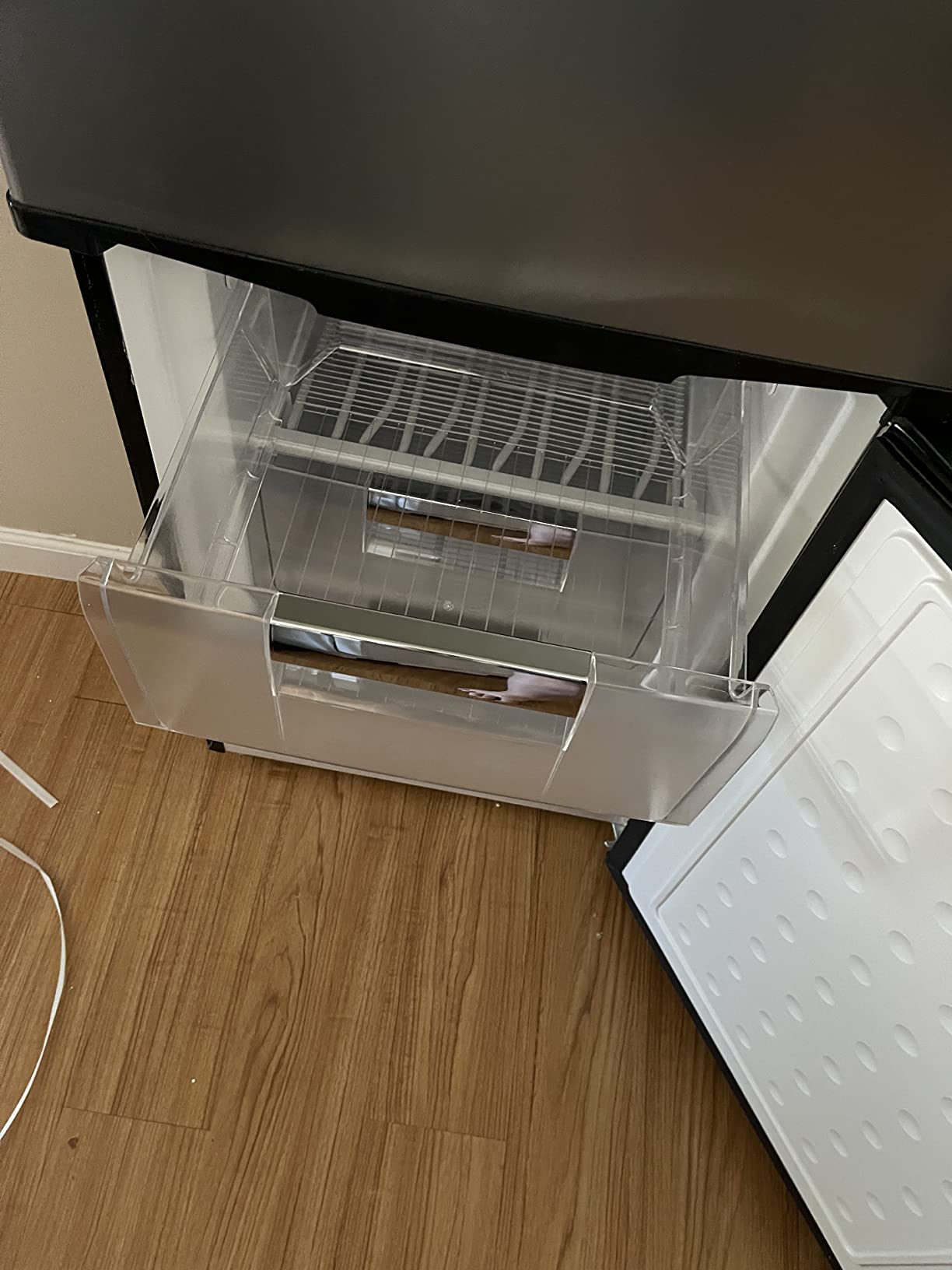 HAMILTON BEACH Cubic Foot Fridge with Bottom Mount Freezer, 9.2 cu. ft, Stainless - Customer Photo 1
