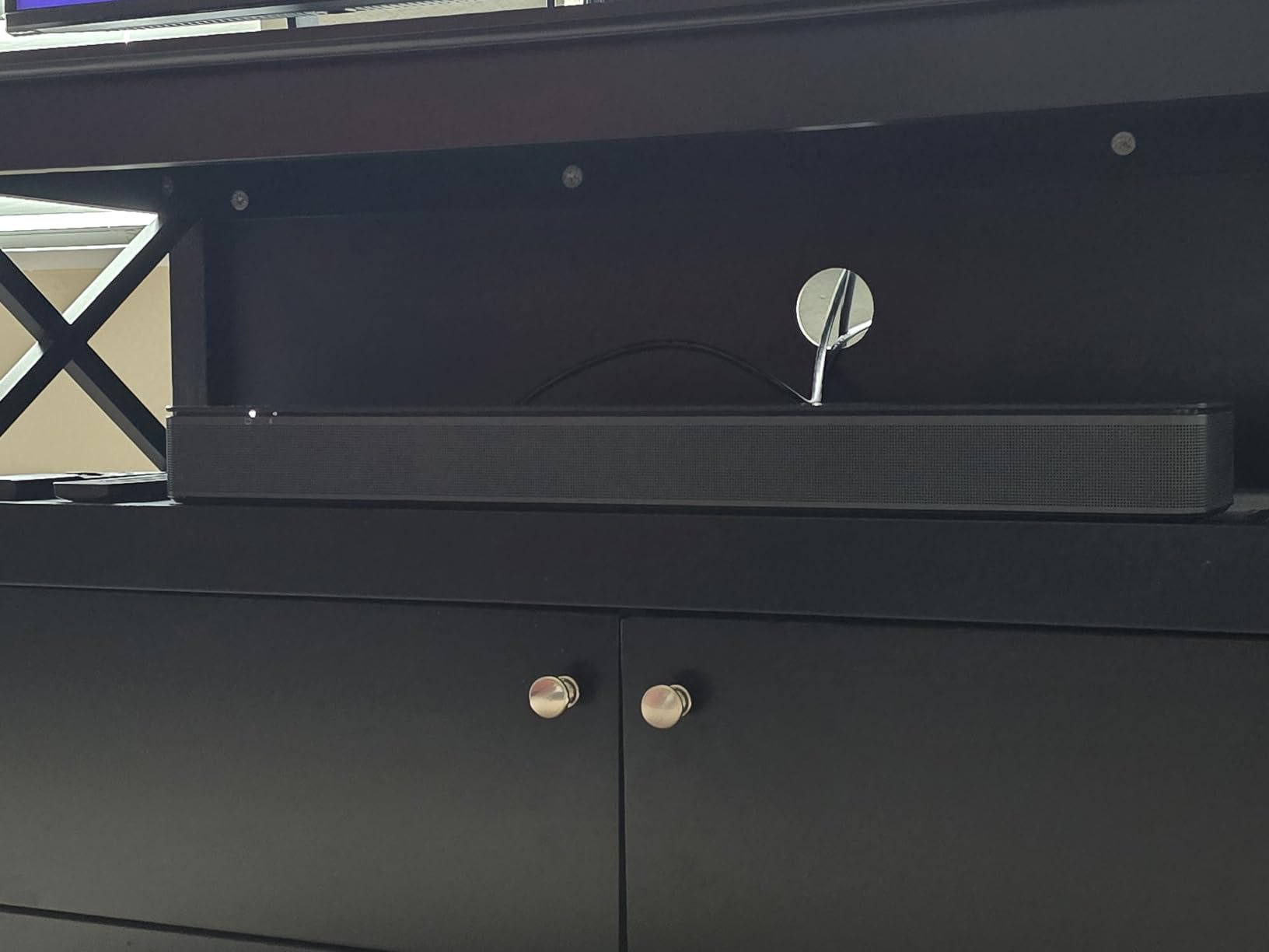 Bose TV Speaker - Soundbar for TV with Bluetooth and HDMI-ARC Connectivity, Black, Includes Remote Control - Customer Photo 2