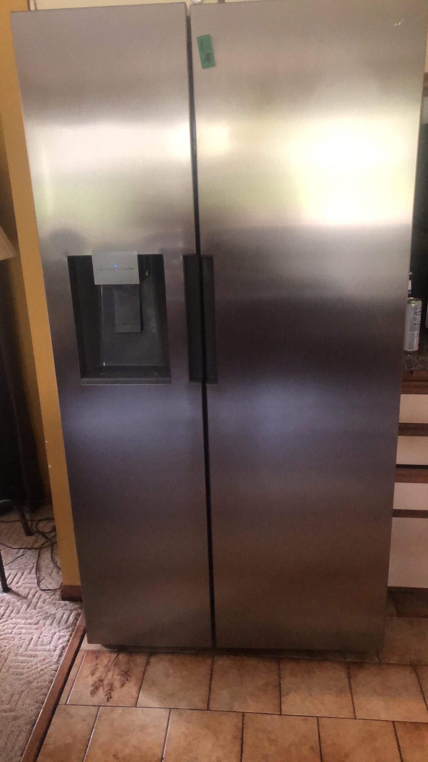 SMETA Refrigerators French Door with Ice Maker, 36'' Counter Depth Stainless Steel Refrigerators Frost-free Double Door Fridges Full Size Bottom Freezer 22.5 Cu.Ft Kitchen Fridge, neveras para cocina Customer Review SMETA Refrigerators French Door with Ice Maker, 36'' Counter Depth Stainless Steel Refrigerators Frost-free Double Door Fridges Full Size Bottom Freezer 22.5 Cu.Ft Kitchen Fridge, neveras para cocina - Customer Photo 2