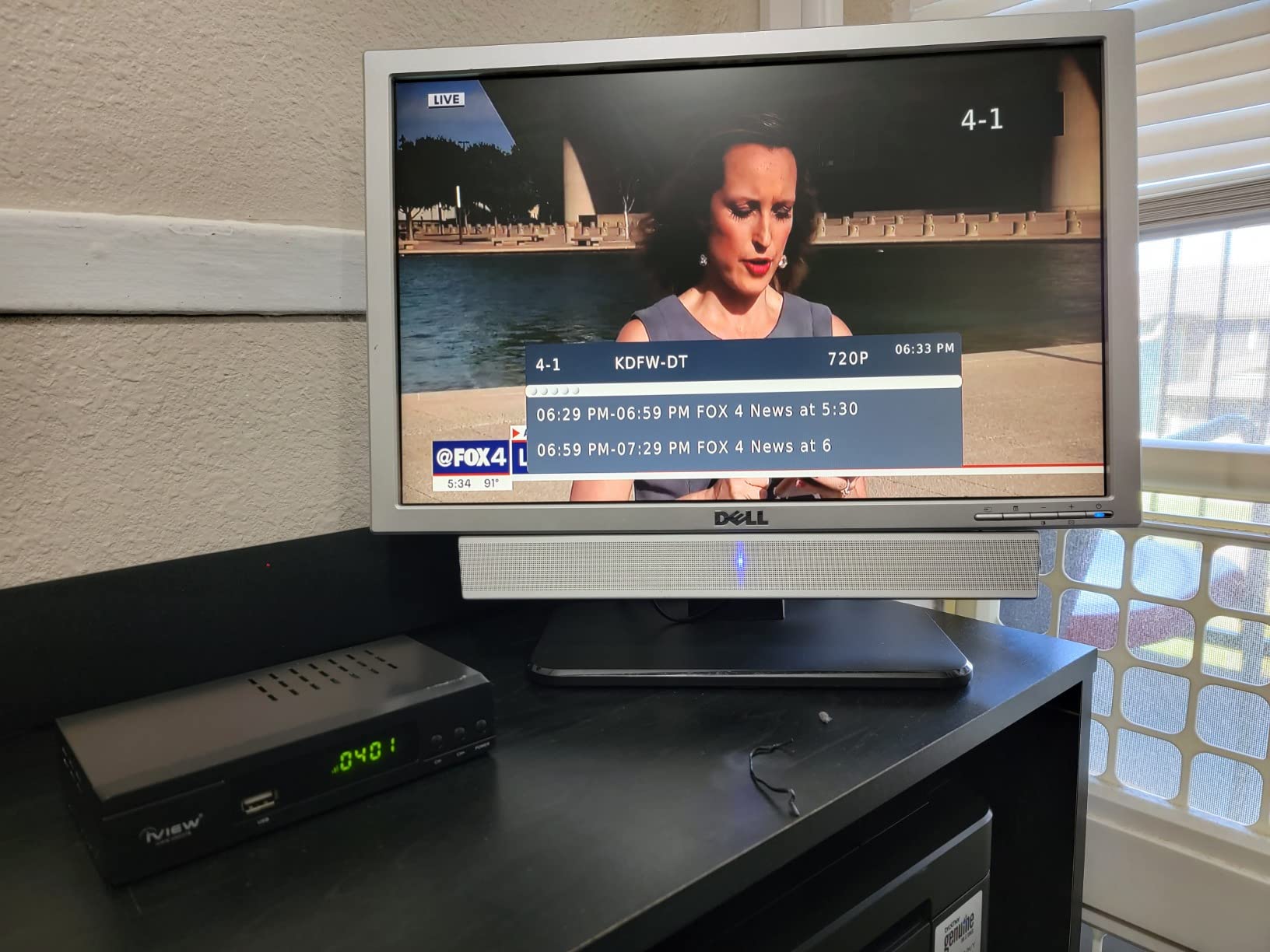 iView 3300STB ATSC Converter Box with Recording, Media Player, Built-in Digital Clock, Analog to Digital, QAM Tuner, HDMI, USB - Customer Photo 1