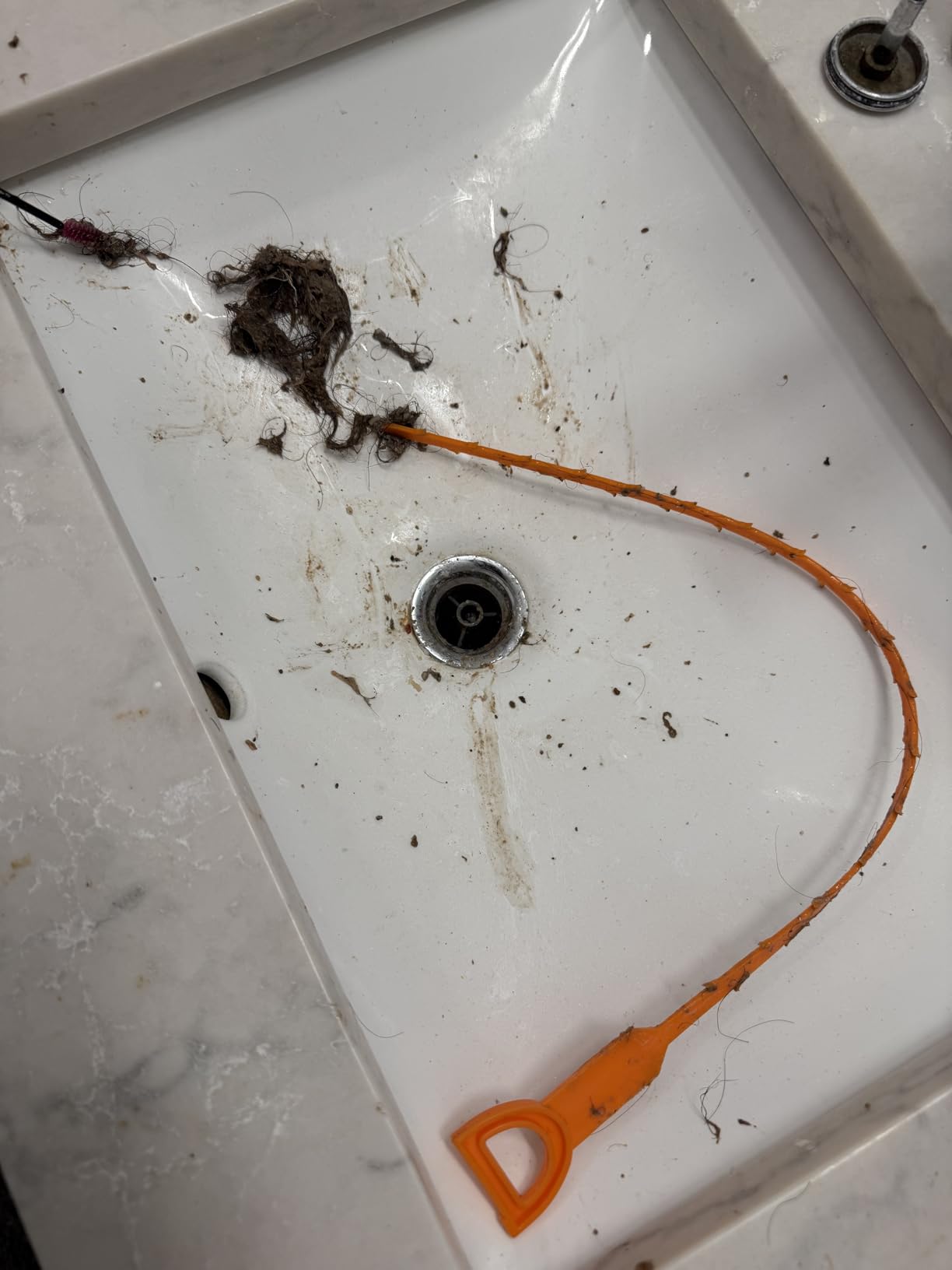 Drain Snake Hair Drain Clog Remover - 3 Pack Shower Snake Sink Unclogger Tool with Exquisite Packaging - Customer Photo 1