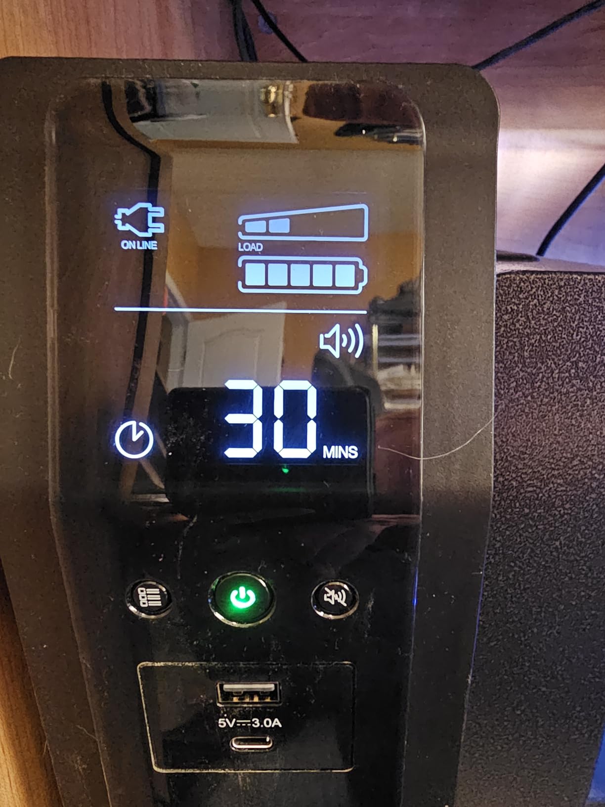 APC UPS 1500VA Sine Wave UPS Battery Backup, BR1500MS2 Backup Battery Power Supply, AVR, 10 Outlets, (2) USB Charger Ports Customer Review APC UPS 1500VA Sine Wave UPS Battery Backup, BR1500MS2 Backup Battery Power Supply, AVR, 10 Outlets, (2) USB Charger Ports - Customer Photo 3
