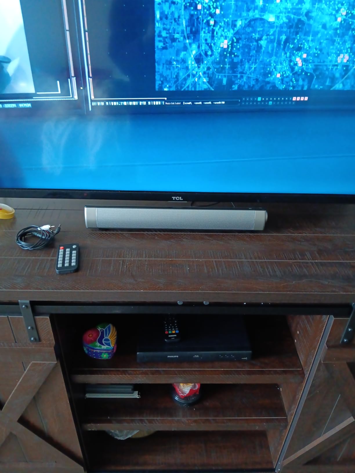 TOPROAD Sound Bar | Soundbar Wired and Wireless Bluetooth 5.0 Speaker | Built in Mic | for Cell Phone/Tablet/Projector and Support TV with AUX/RCA Output Customer Review TOPROAD Sound Bar | Soundbar Wired and Wireless Bluetooth 5.0 Speaker | Built in Mic | for Cell Phone/Tablet/Projector and Support TV with AUX/RCA Output - Customer Photo 1