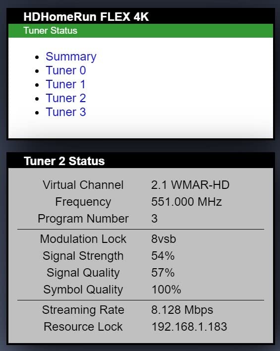 SiliconDust HDHomeRun Flex 4K ATSC 3.0 NextGen TV: 2/4 Tuners HDFX-4K - Customer Photo 1