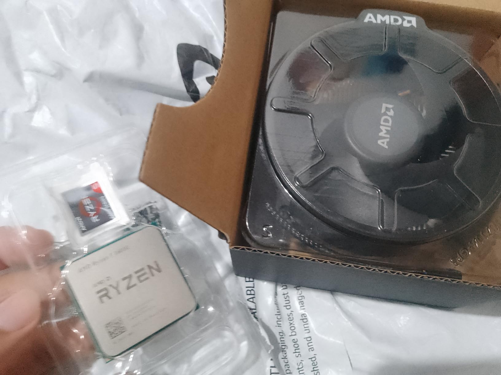 AMD Ryzen™ 5 5600G 6-Core 12-Thread Desktop Processor with Radeon™ Graphics - Customer Photo 3