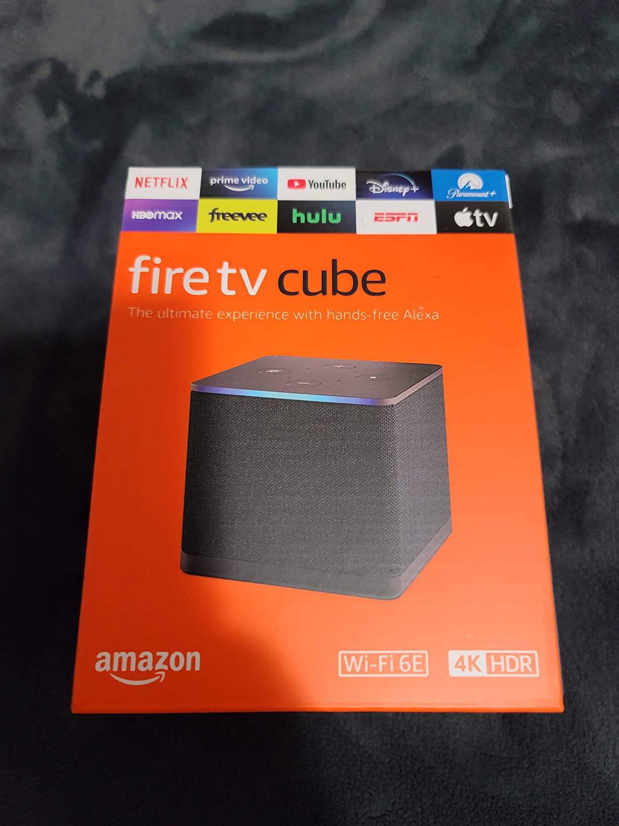 Amazon Fire TV Cube (newest model) with AI-powered Fire TV Search, Hands-free streaming device with Alexa, Wi-Fi 6E, 4K Ultra HD Customer Review Amazon Fire TV Cube (newest model) with AI-powered Fire TV Search, Hands-free streaming device with Alexa, Wi-Fi 6E, 4K Ultra HD - Customer Photo 1