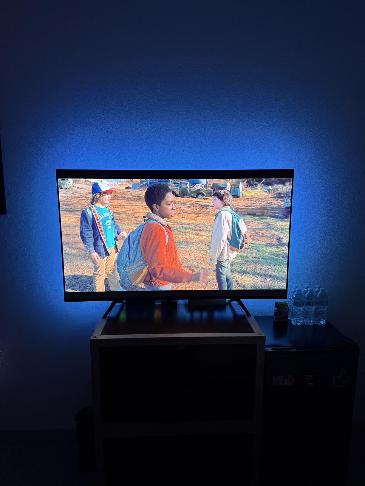 LED Lights for TV, 16.4ft LED Lights for 45-75 Inch TVs, RGB TV Backlight Behind, Music Sync Bluetooth APP & Remote Control Strip Lights USB Powered for Bedroom, Gaming, Home Décor - Customer Photo 2