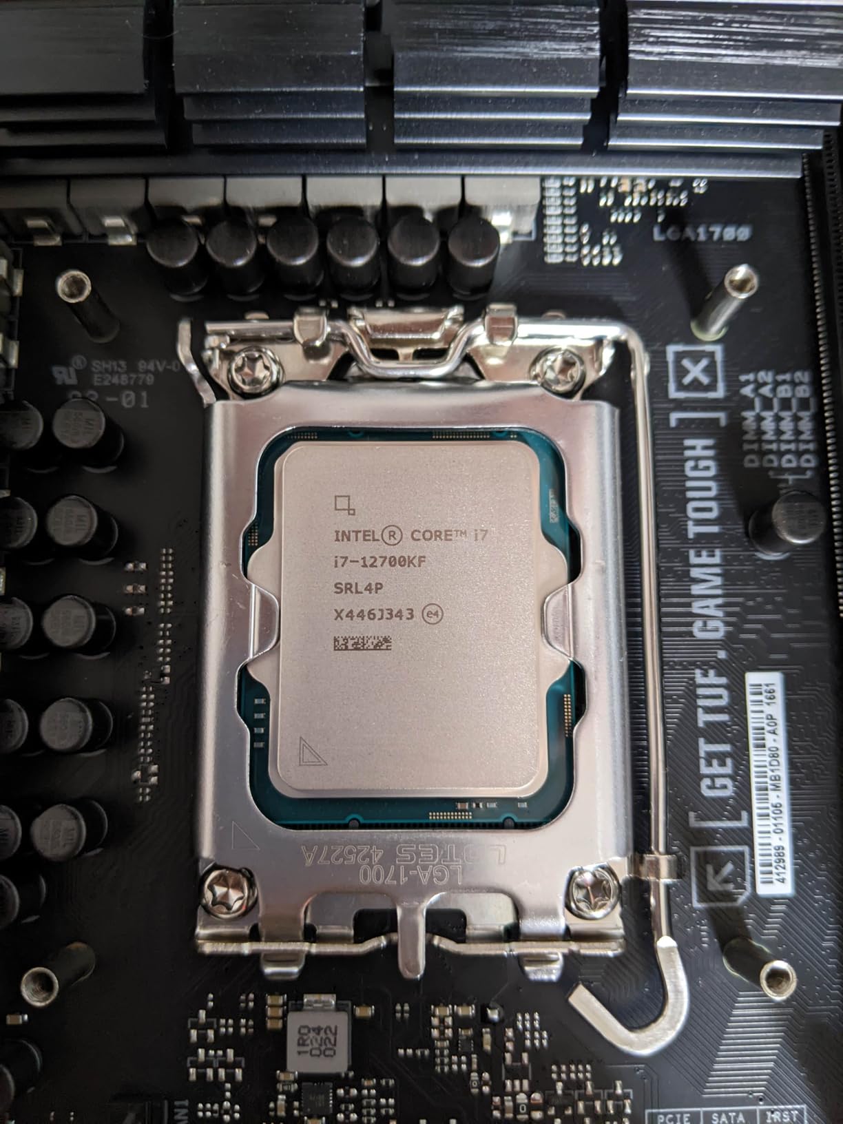 Intel® Core™ i7-12700KF Desktop Processor 12 (8P+4E) Cores up to 5.0 GHz Unlocked LGA1700 600 Series Chipset 125W Customer Review Intel® Core™ i7-12700KF Desktop Processor 12 (8P+4E) Cores up to 5.0 GHz Unlocked LGA1700 600 Series Chipset 125W - Customer Photo 2