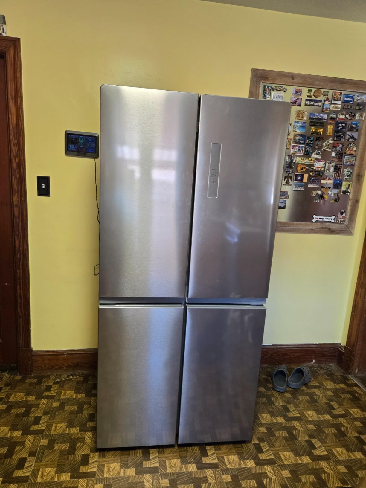Frigidaire FRQG1721AV 17.4 Cubic Foot Refrigerator, Silver Customer Review Frigidaire FRQG1721AV 17.4 Cubic Foot Refrigerator, Silver - Customer Photo 1