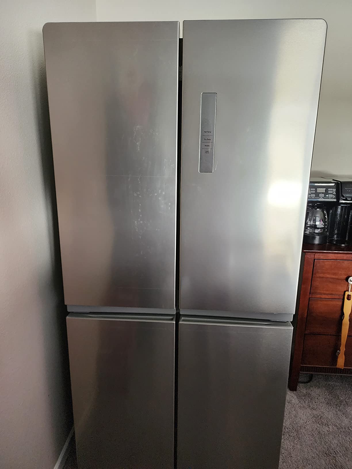 Frigidaire FRQG1721AV 17.4 Cubic Foot Refrigerator, Silver - Customer Photo 3