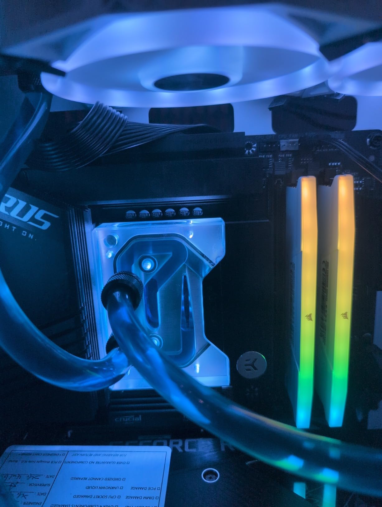 EKWB EK-Quantum Velocity 2 CPU Water Block D-RGB - 1700, Nickel/Plexi Customer Review EKWB EK-Quantum Velocity 2 CPU Water Block D-RGB - 1700, Nickel/Plexi - Customer Photo 1