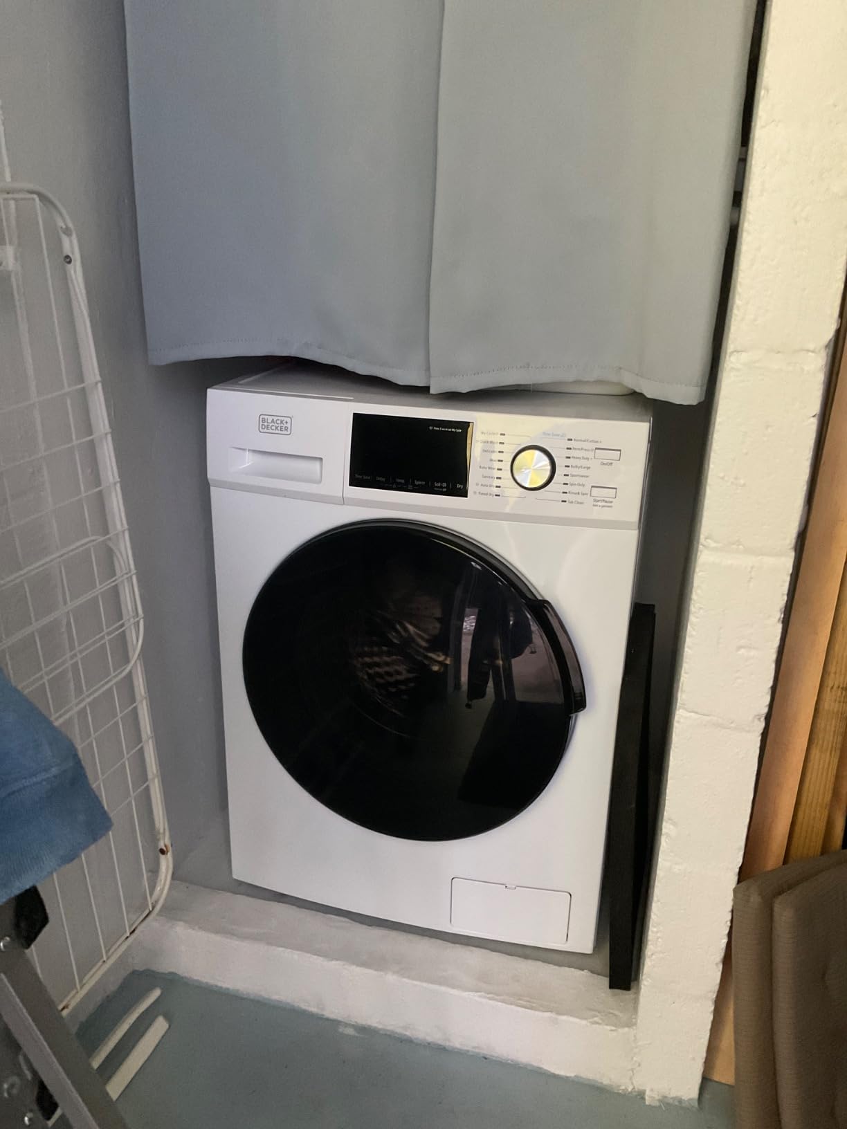 BLACK+DECKER Washer and Dryer Combo, 2.7 Cu. Ft. All In One Washer and Dryer with LED Display & 16 Cycles - Customer Photo 1