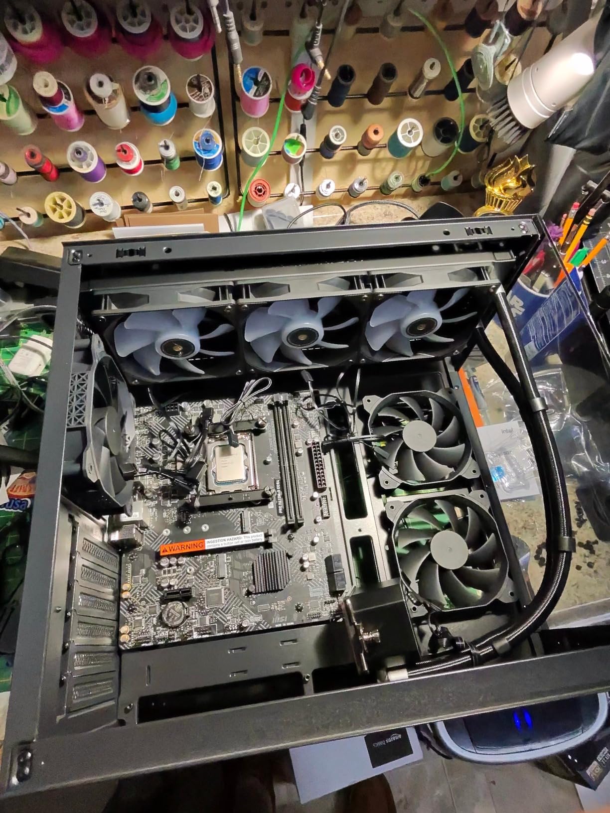 MSI PRO H610M-G DDR4 Motherboard (12th/13th/14th Gen Intel Core, LGA 1700 Socket, DDR4, PCIe 4, SATA 6Gb/s, 1Gbps LAN, M.2 Slots, USB 3.2, mATX) Customer Review MSI PRO H610M-G DDR4 Motherboard (12th/13th/14th Gen Intel Core, LGA 1700 Socket, DDR4, PCIe 4, SATA 6Gb/s, 1Gbps LAN, M.2 Slots, USB 3.2, mATX) - Customer Photo 1