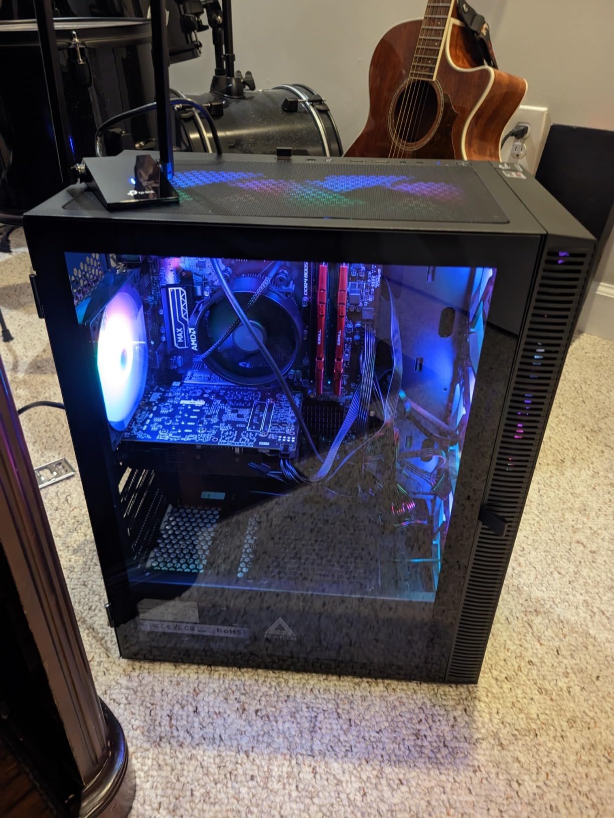 AMD Ryzen 3 4100 4-Core, 8-Thread Unlocked Desktop Processor with Wraith Stealth Cooler - Customer Photo 1