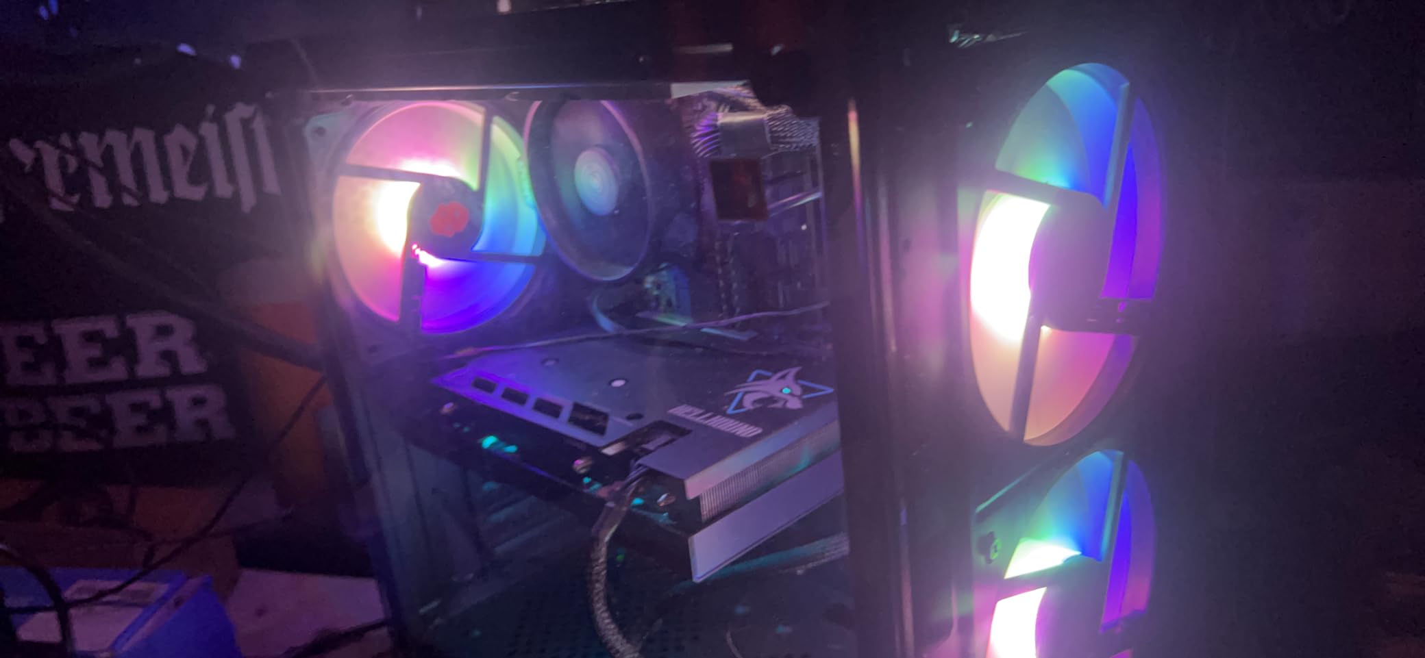 AMD Ryzen 3 4100 4-Core, 8-Thread Unlocked Desktop Processor with Wraith Stealth Cooler - Customer Photo 2