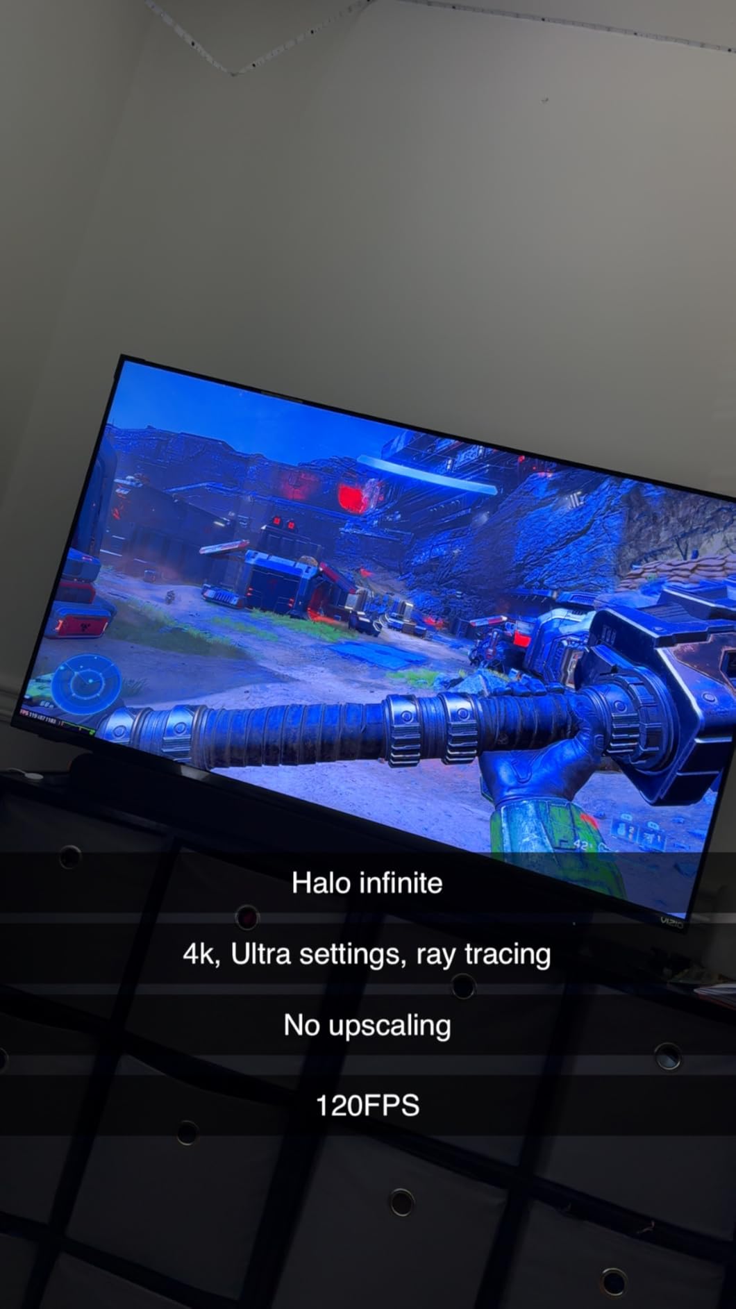 VIZIO 50-inch Quantum Pro 4K 120Hz QLED HDR10+ Smart TV with Dolby Vision, Active Full Array, 240Hz @ 1080p PC Gaming, WiFi 6E, Apple AirPlay, Chromecast Built-in, M50QXM-K01, 2023 Model - Customer Photo 1