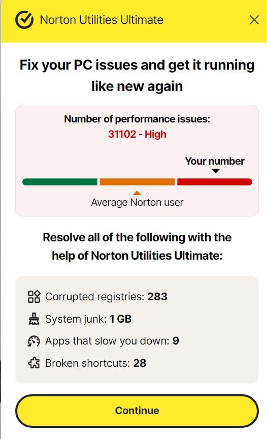Norton Utilities Ultimate for 10 Devices, Keep your devices running like new - for Windows PC, Android and iOS (Download) - Customer Photo 2