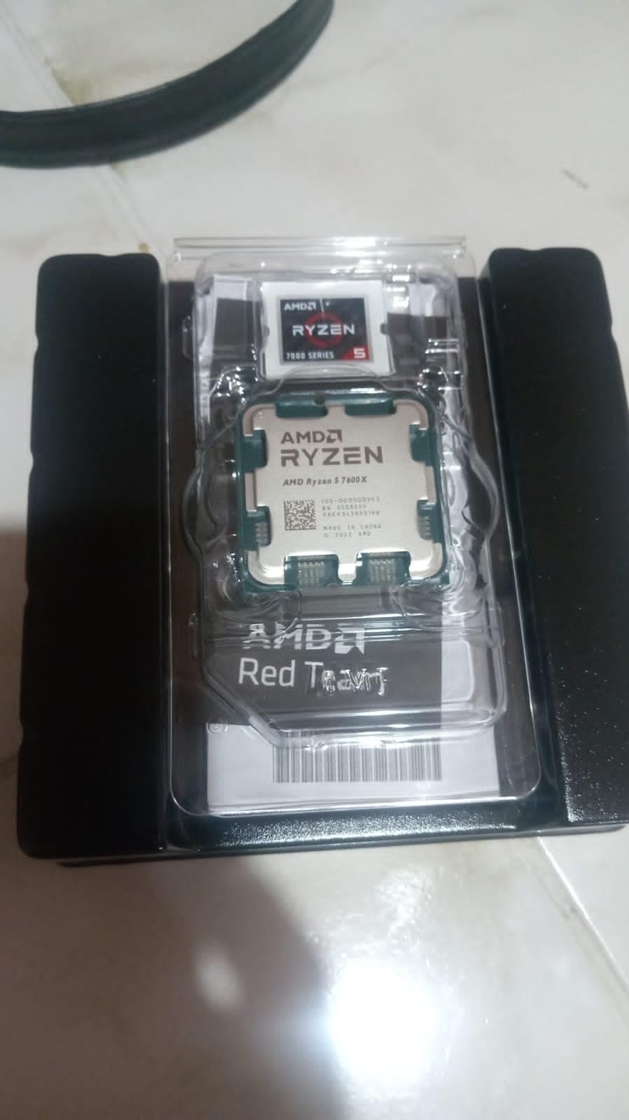 AMD Ryzen 5 7600X 6-Core, 12-Thread Unlocked Desktop Processor - Customer Photo 3
