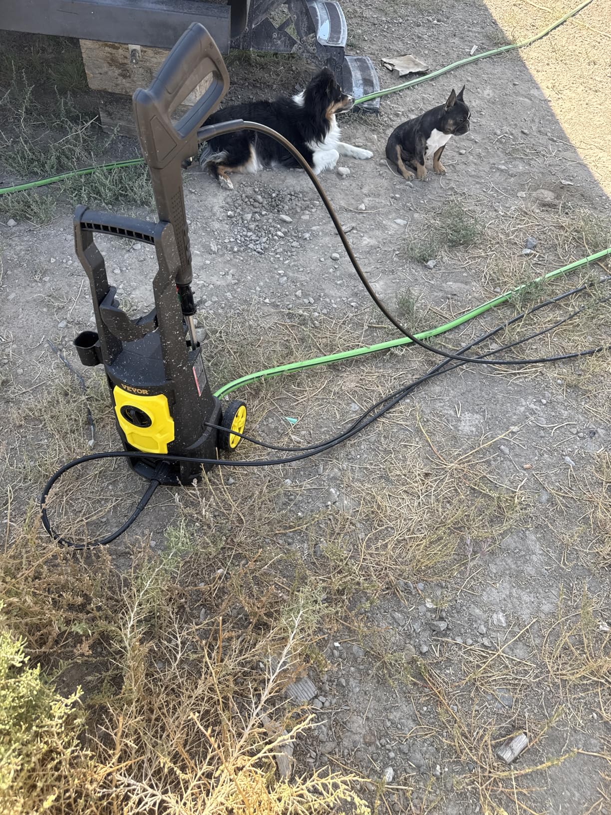VEVOR Electric Pressure Washer, 2000 PSI, Max 1.65 GPM Power Washer w/ 30 ft Hose & Reel, 5 Quick Connect Nozzles, Foam Cannon, Portable to Clean Patios, Cars, Fences, Driveways, ETL Listed - Customer Photo 1