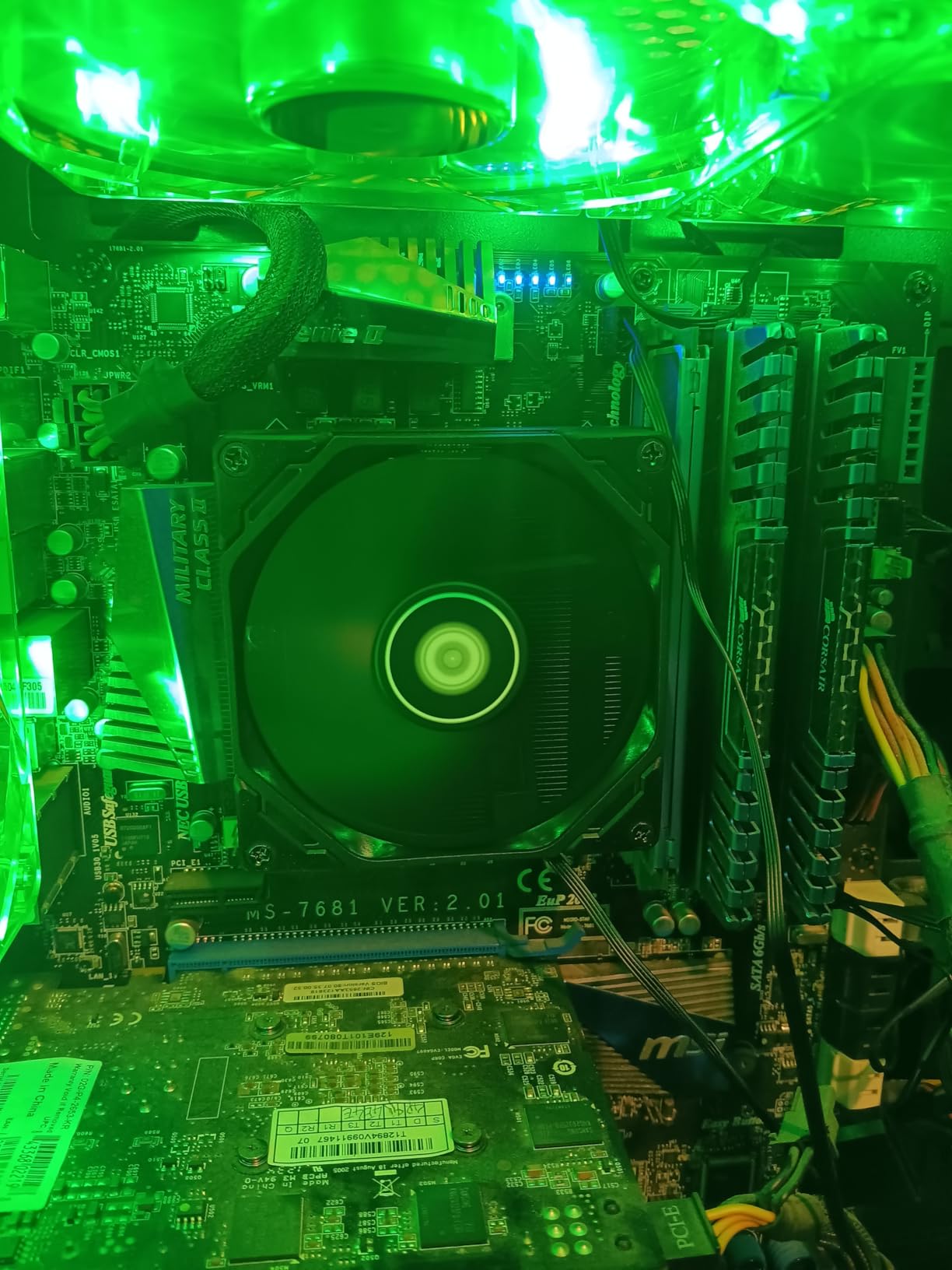 ID-COOLING IS-47-XT 47mm Height Low Profile CPU Cooler 4 Heatpipes CPU Air Cooler for HTPCs, ITX, and Small Form Factor Builds, 92x92x15mm Slim Fan, Support Intel LGA1700/1200/115X - Customer Photo 2