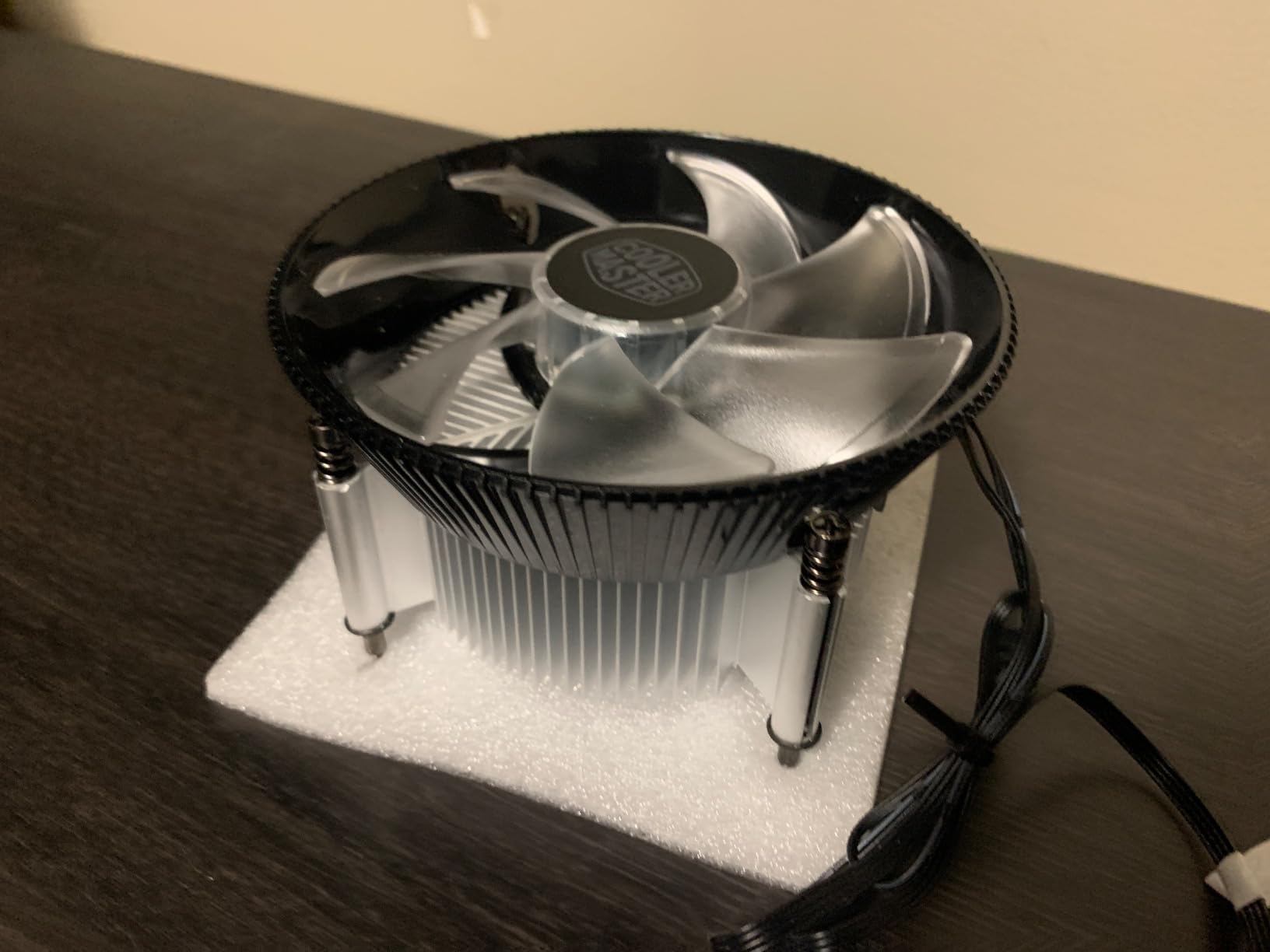 Cooler Master i70 Low-Profile CPU Air Cooler, 120 PWM Fan Anodized Black Aluminum Fins, Copper Insert Base, 70mm Tall, 95W TDP CPU Support for Intel LGA 1851|1700 Brackets - Customer Photo 1