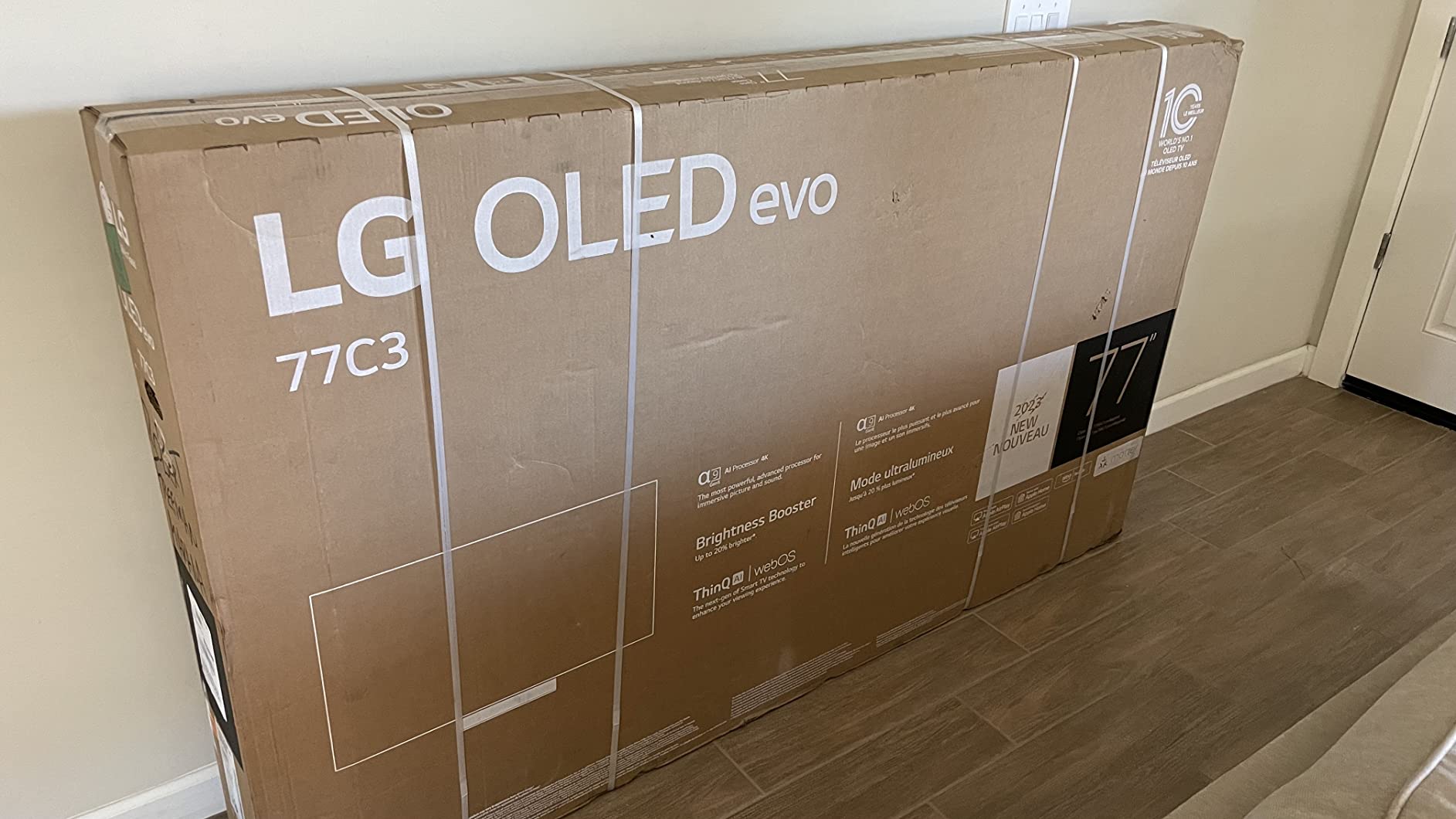 LG C3 Series 55-Inch Class OLED evo 4K Processor Smart Flat Screen TV for Gaming with Magic Remote AI-Powered OLED55C3PUA, 120Hz Refresh rate, 2023 with Alexa Built-in - Customer Photo 2