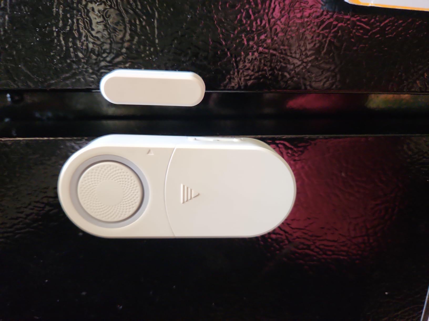 Freezer Door Alarm with Delay When Left Open, Door Chime Window Open Alarm Close Doors Reminder Loud 120 dB for Home, Store, Office, School - Customer Photo 1