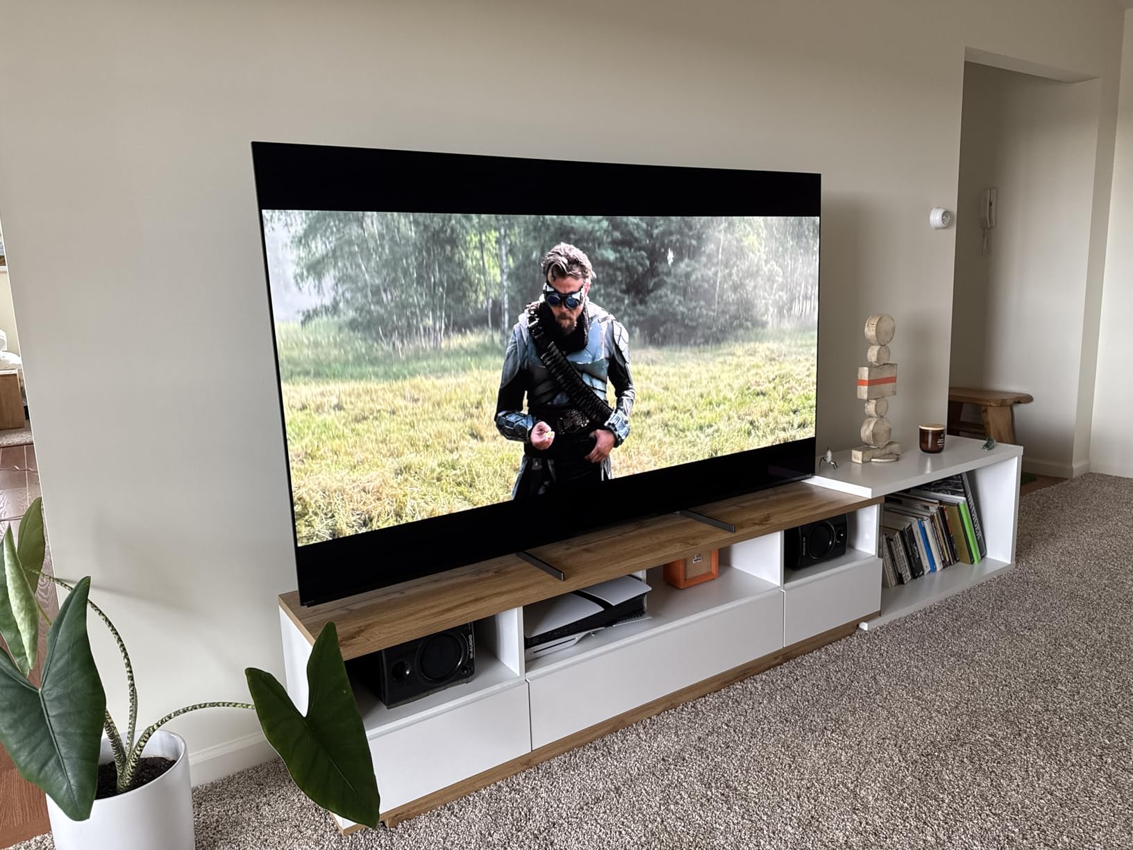 Sony QD-OLED 65 inch BRAVIA XR A95L Series 4K Ultra HD TV: Smart Google TV with Dolby Vision HDR and Exclusive Gaming Features for The PlayStation® 5 XR65A95L- Latest Model,Black - Customer Photo 1