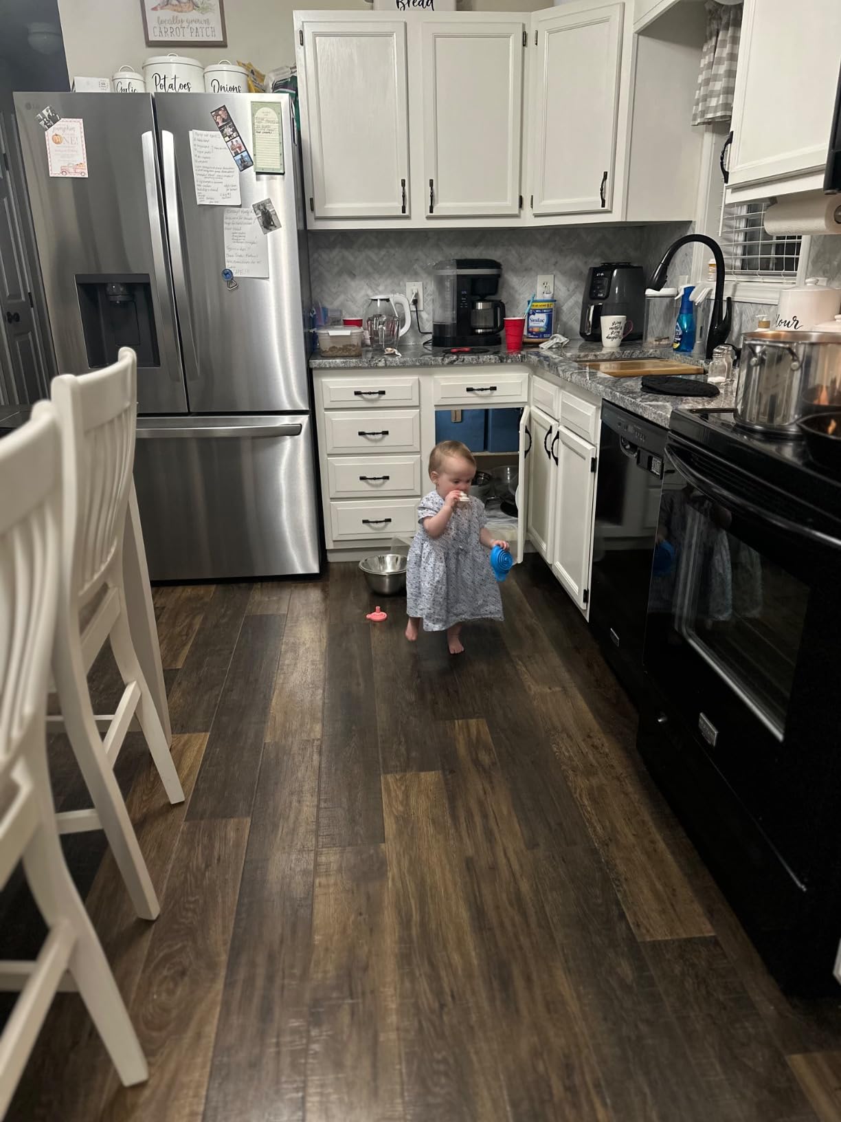 26 cu. ft. Smart Counter-Depth MAX French Door Refrigerator with Dual Ice Makers in PrintProof Stainless Steel - Customer Photo 1