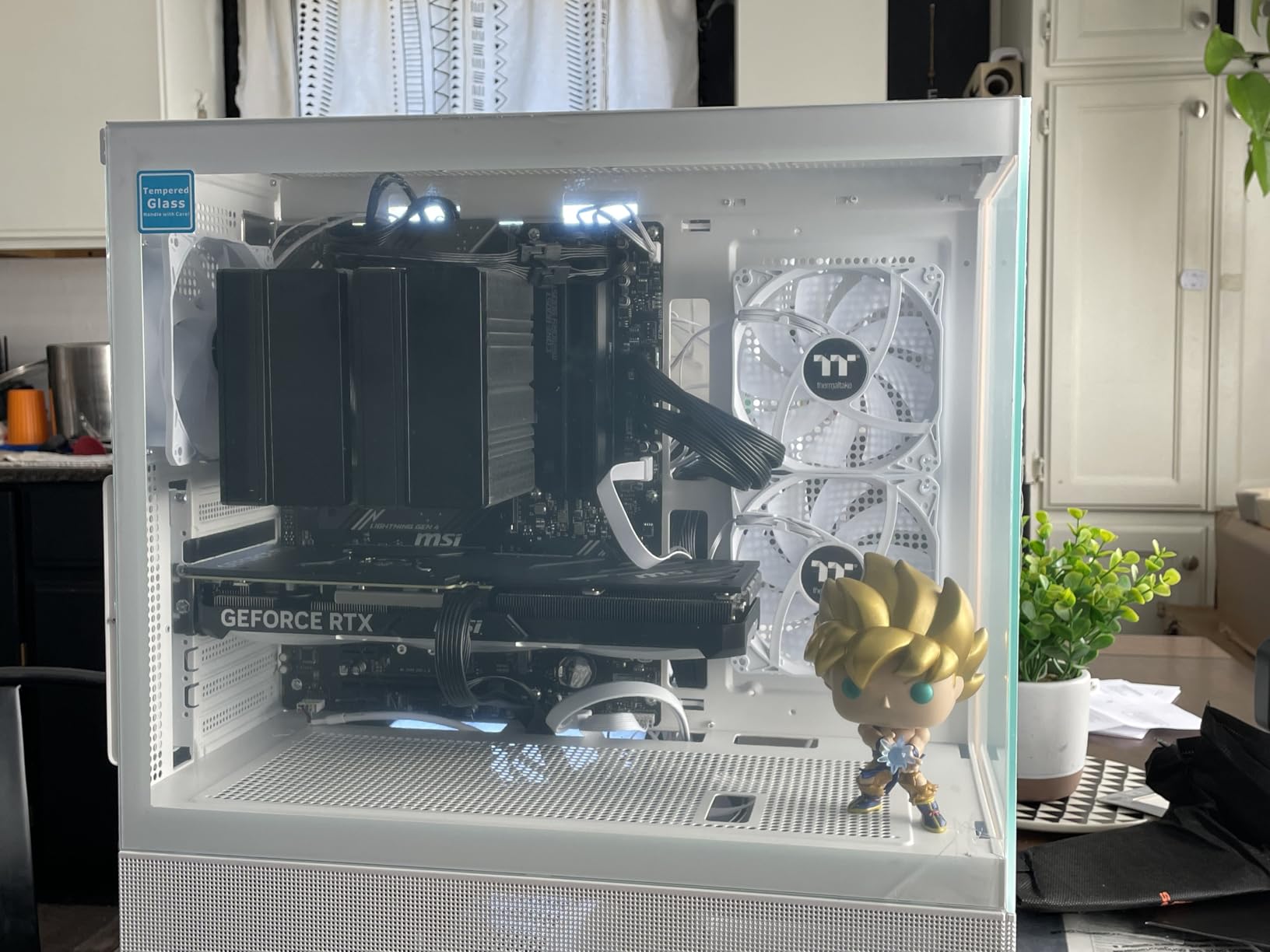 INLAND MSI PRO B650-P WiFi Motherboard with AMD Ryzen 5 7600X 6-Core Desktop Processor (AMD AM5, ATX, DDR5, PCIe 4.0) - Customer Photo 1