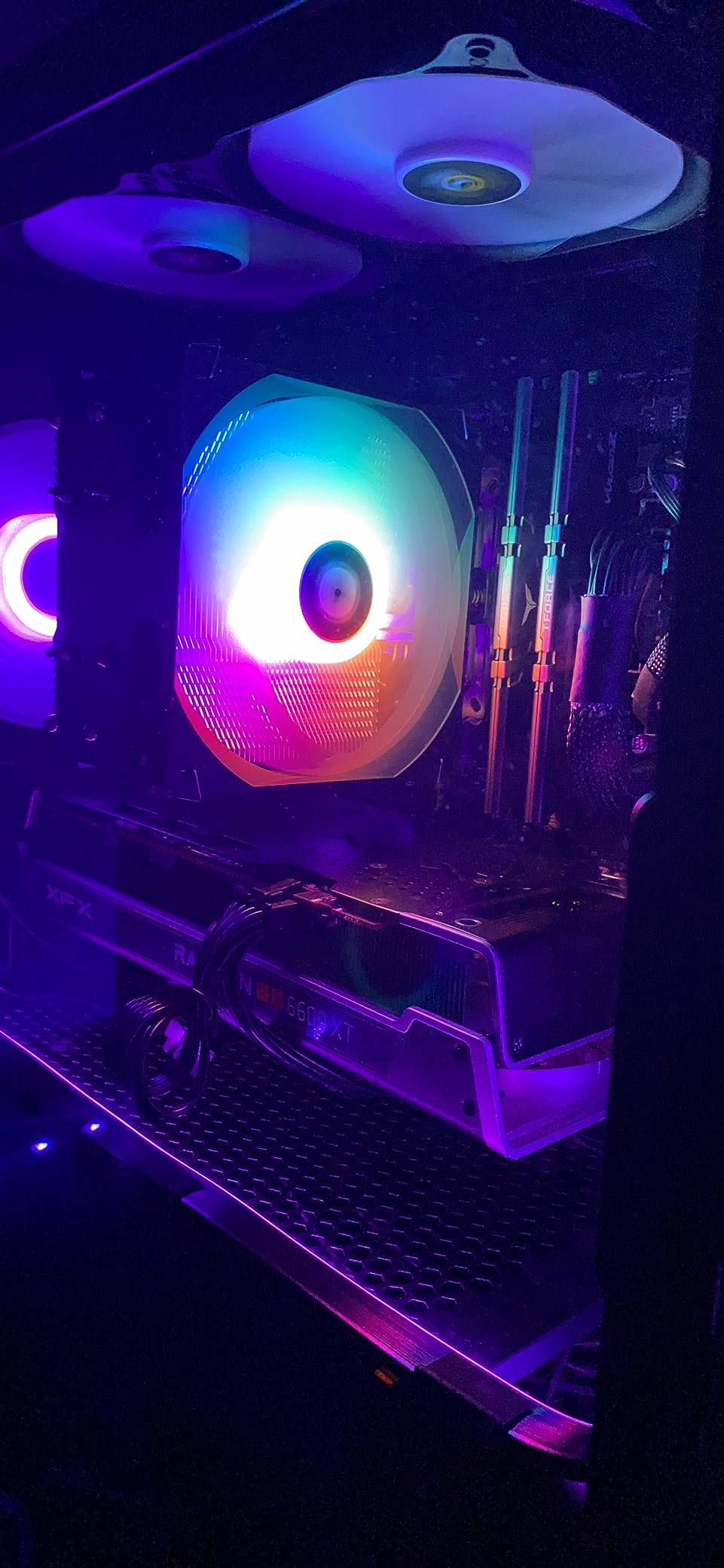 Thermalright Assassin X 120R SE V2 CPU Cooler, 4×6mm Heat Pipes, 1550RPM Speed 120mm RGB PWM Quiet Fan CPU Cooler with S-FDB Bearing, for AMD AM4 AM5/Intel 1700/1150/1151/1200/1851 - Customer Photo 2
